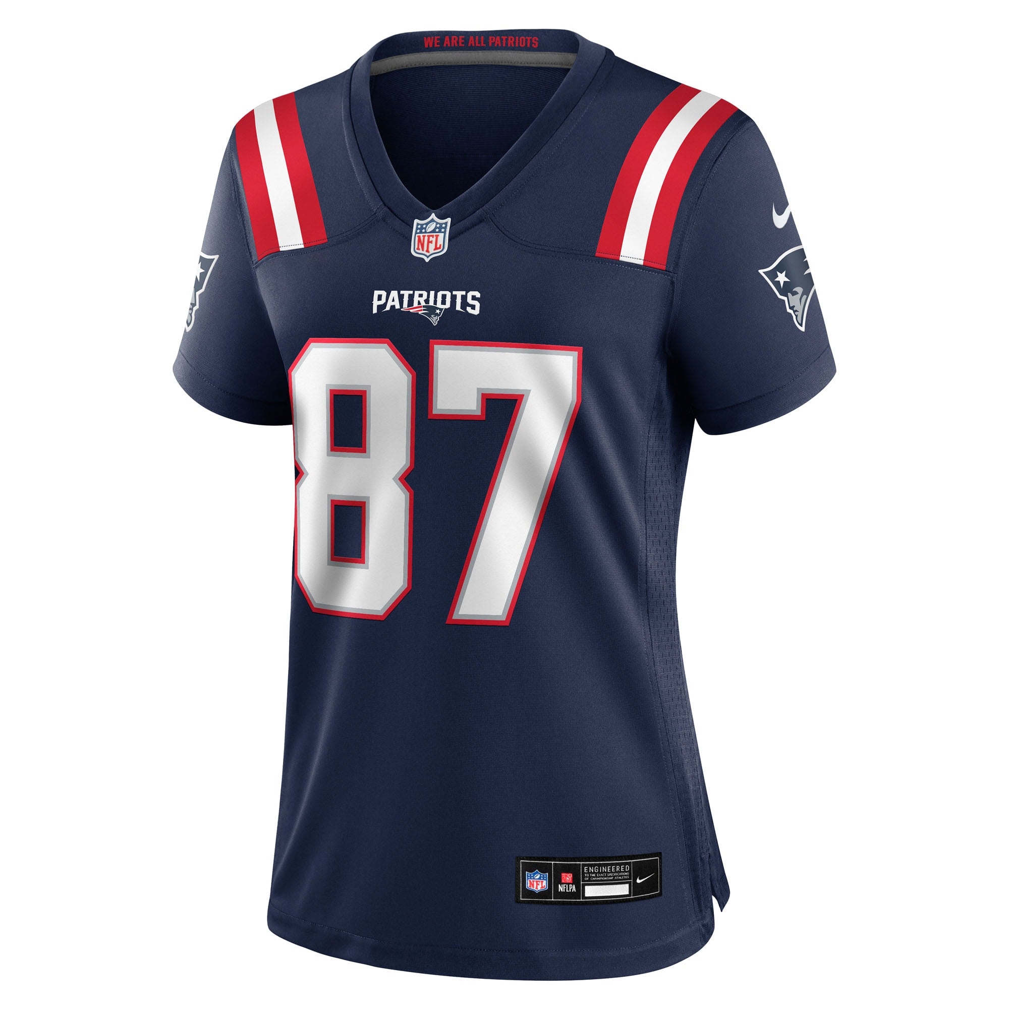Rob Gronkowski New England Patriots Nike Women's Team Retired Player Game Jersey -  Navy