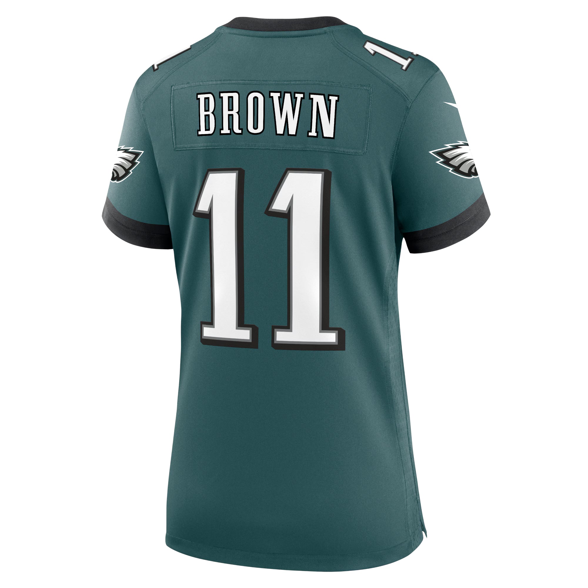 A.J. Brown Philadelphia Eagles Nike Women's Team Game Jersey - Midnight Green