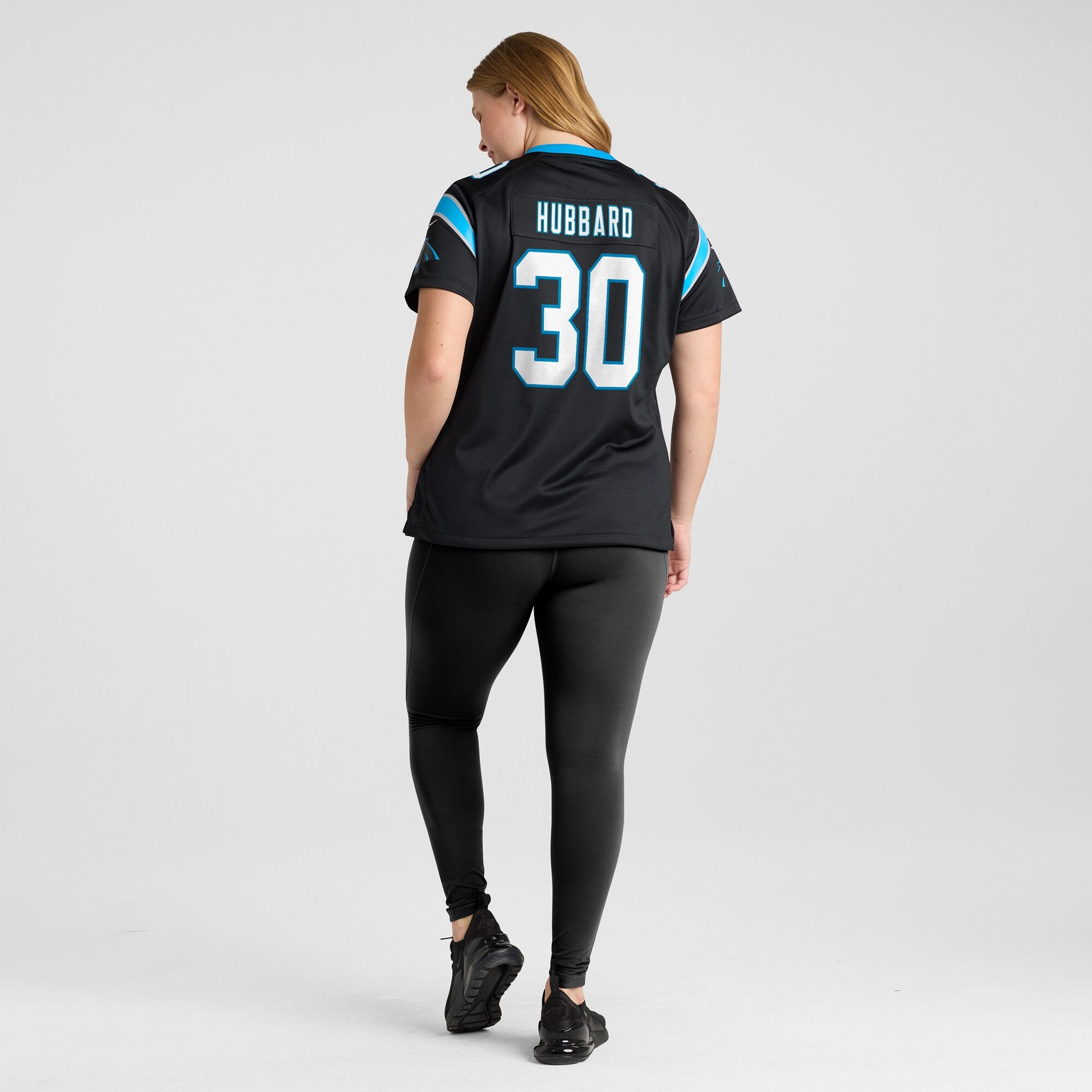 Chuba Hubbard Carolina Panthers Nike Women's Team Game Jersey - Black