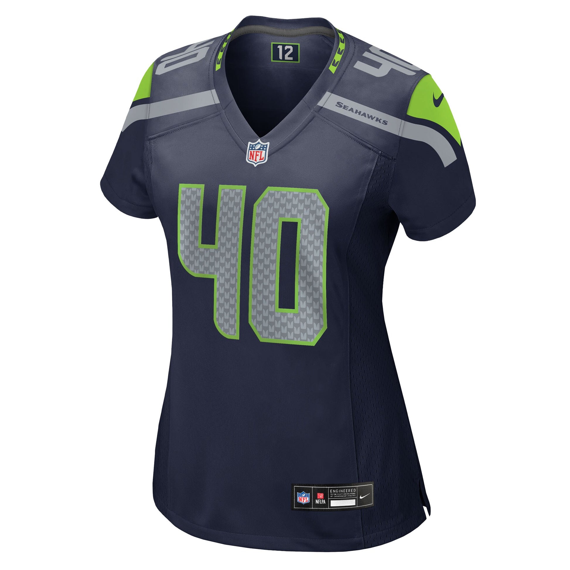Robbie Ouzts Seattle Seahawks Nike Women's Team Game Jersey -  College Navy