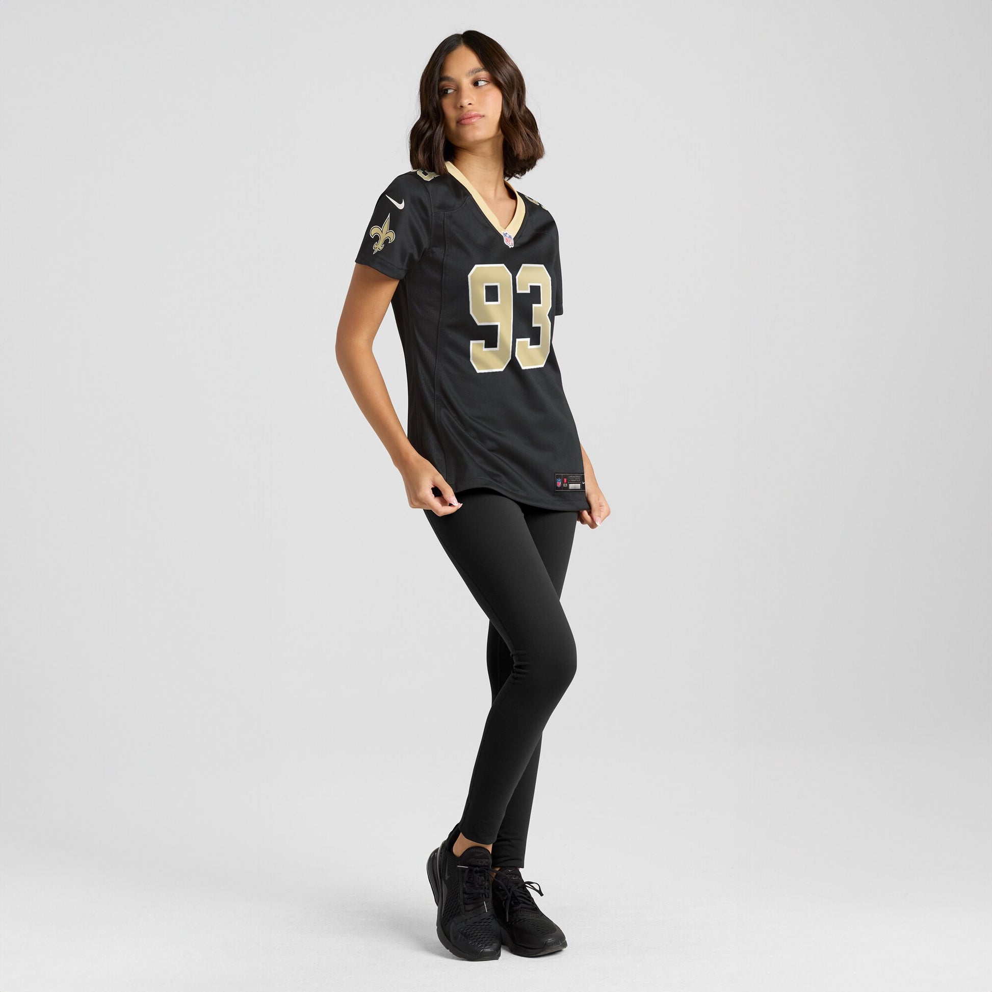 Nathan Shepherd New Orleans Saints Nike Women's Game Jersey - Black