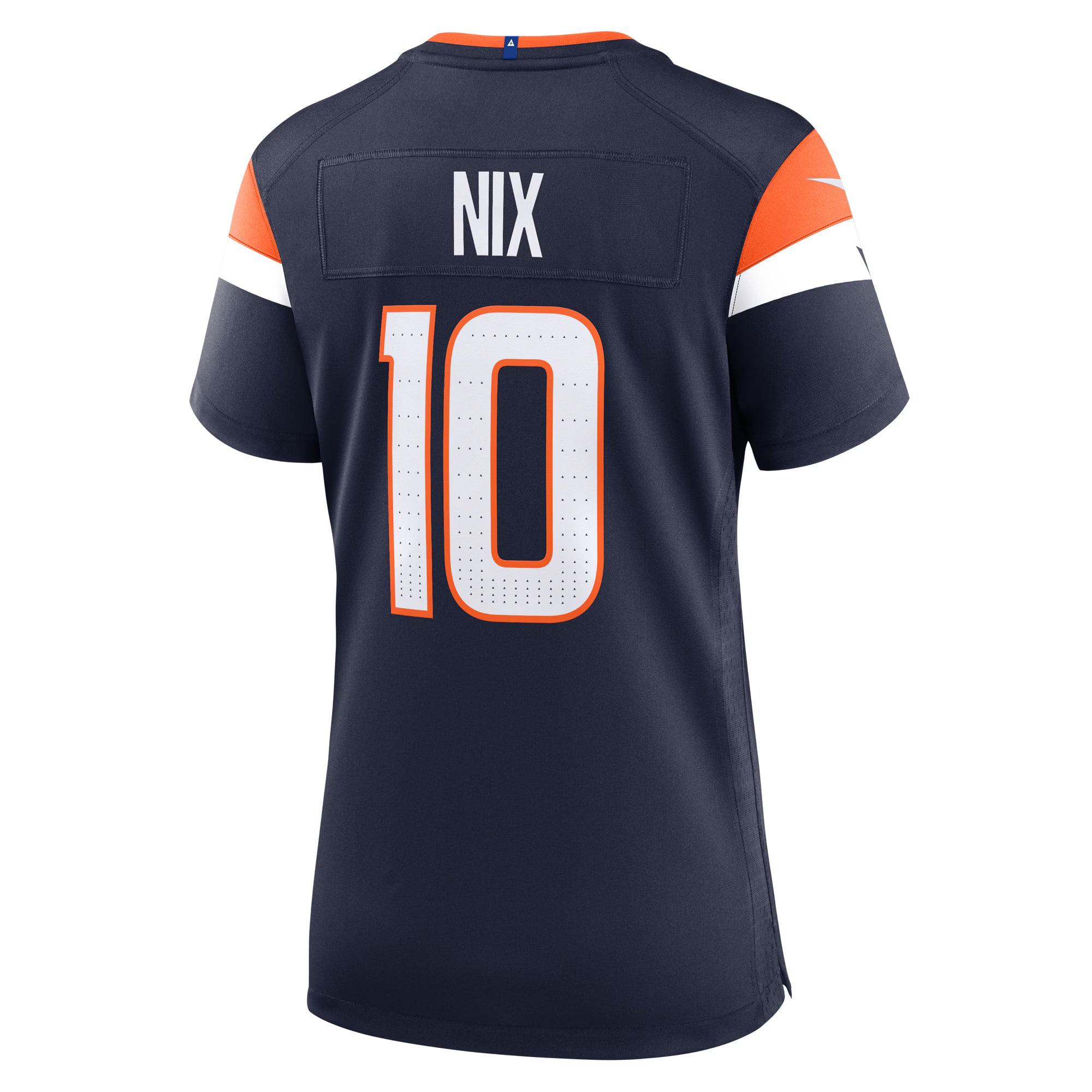 Bo Nix Denver Broncos Nike Women's Alternate Game Jersey -  Navy