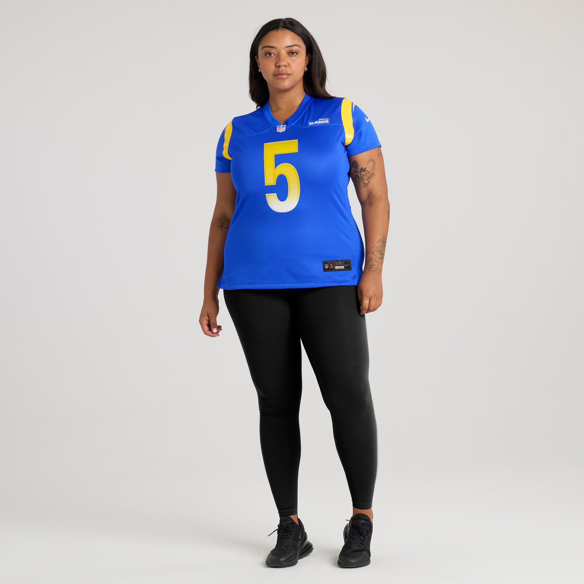 Tutu Atwell Los Angeles Rams Nike Women's Home Game Jersey - Royal