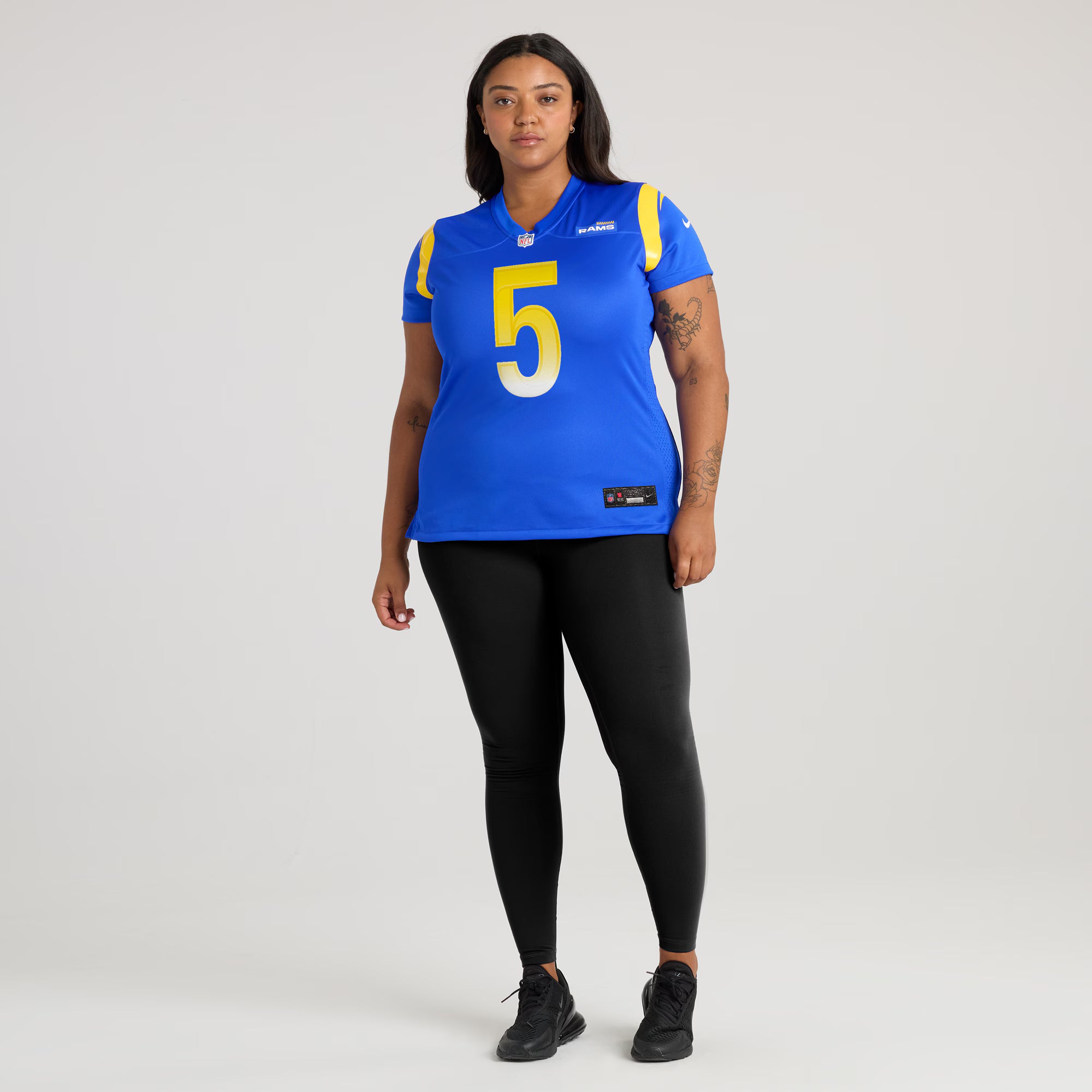 Tutu Atwell Los Angeles Rams Nike Women's Home Game Jersey - Royal
