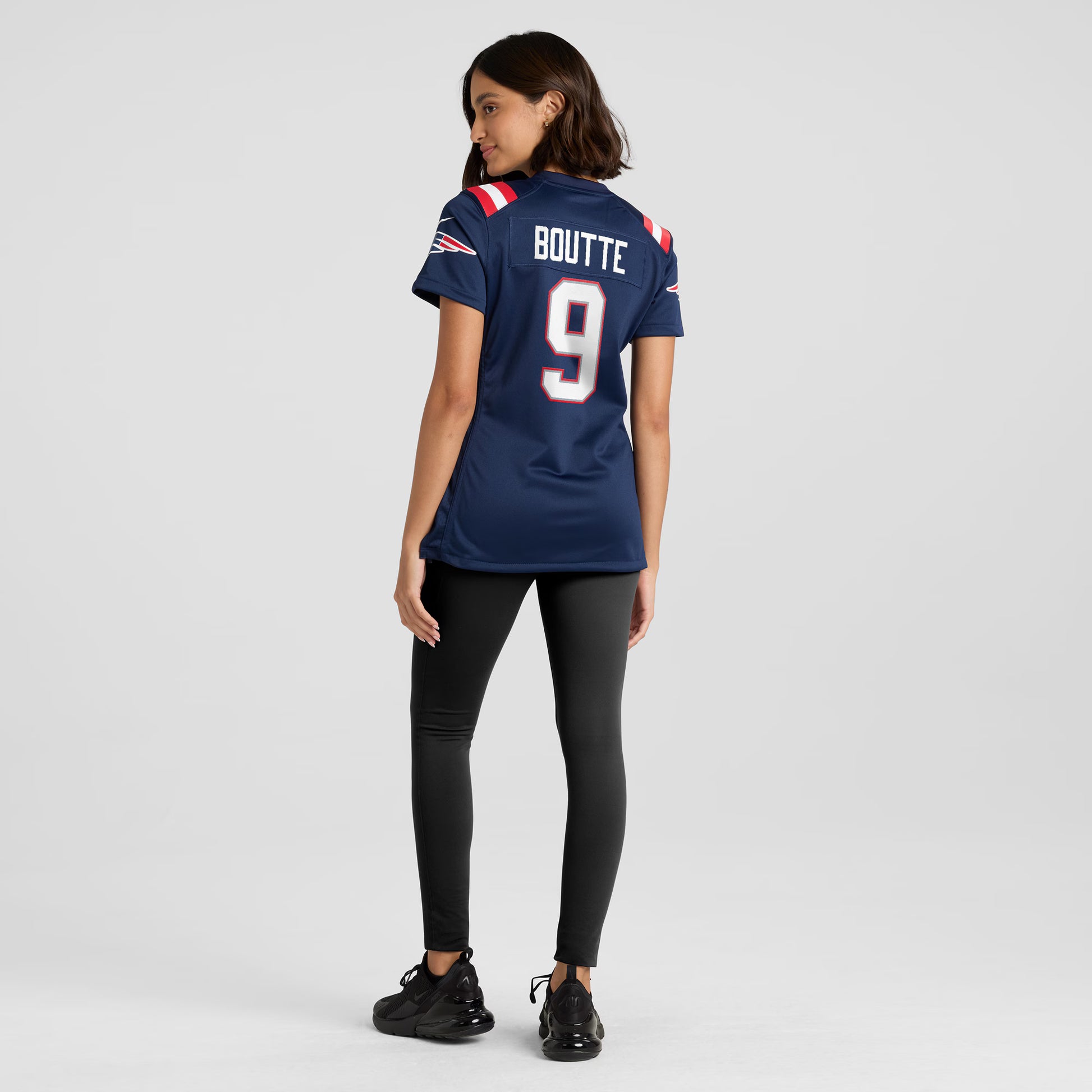 Kayshon Boutte New England Patriots Nike Women's Game Jersey - Navy