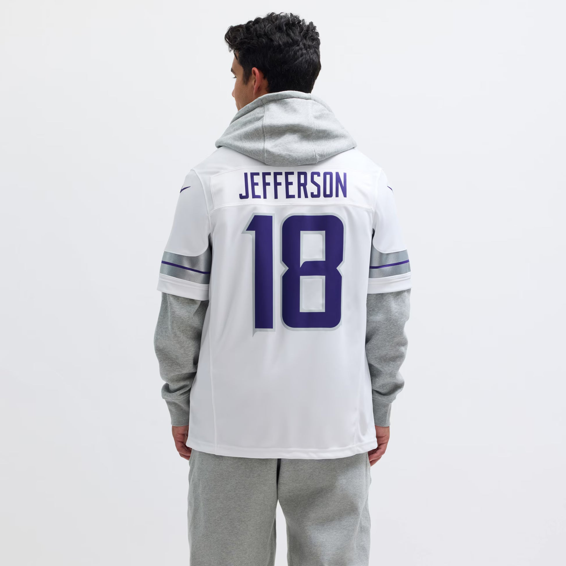 Justin Jefferson Minnesota Vikings Nike Alternate Vapor F.U.S.E. Limited Jersey - White