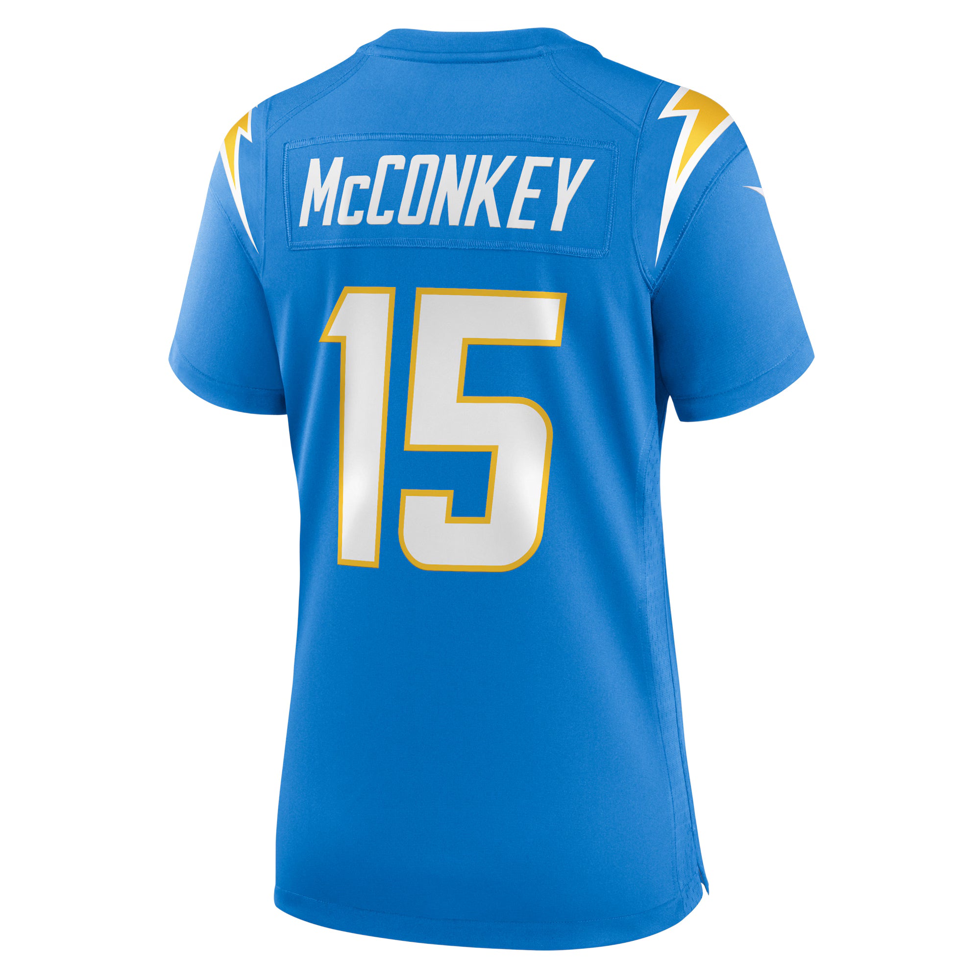 Ladd McConkey Los Angeles Chargers Nike Women's  Game Jersey -  Powder Blue