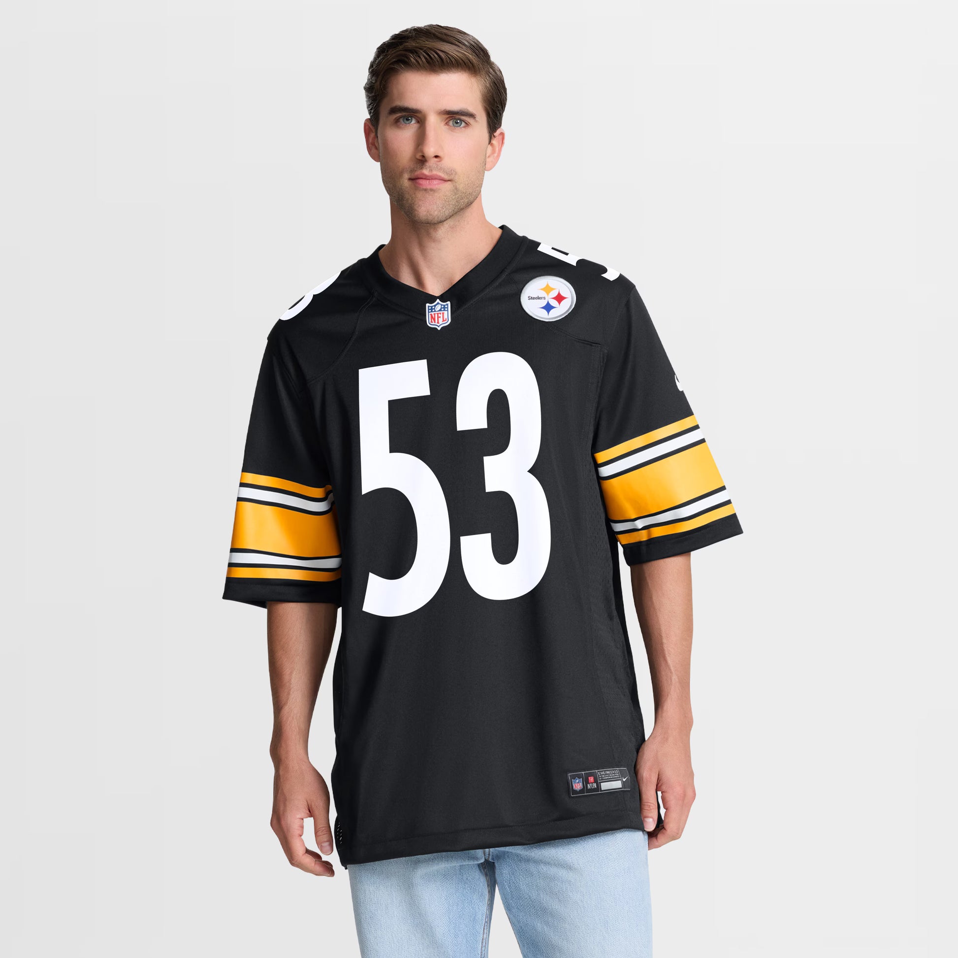 JaWhaun Bentley Pittsburgh Steelers Nike Team Game Jersey -  Black
