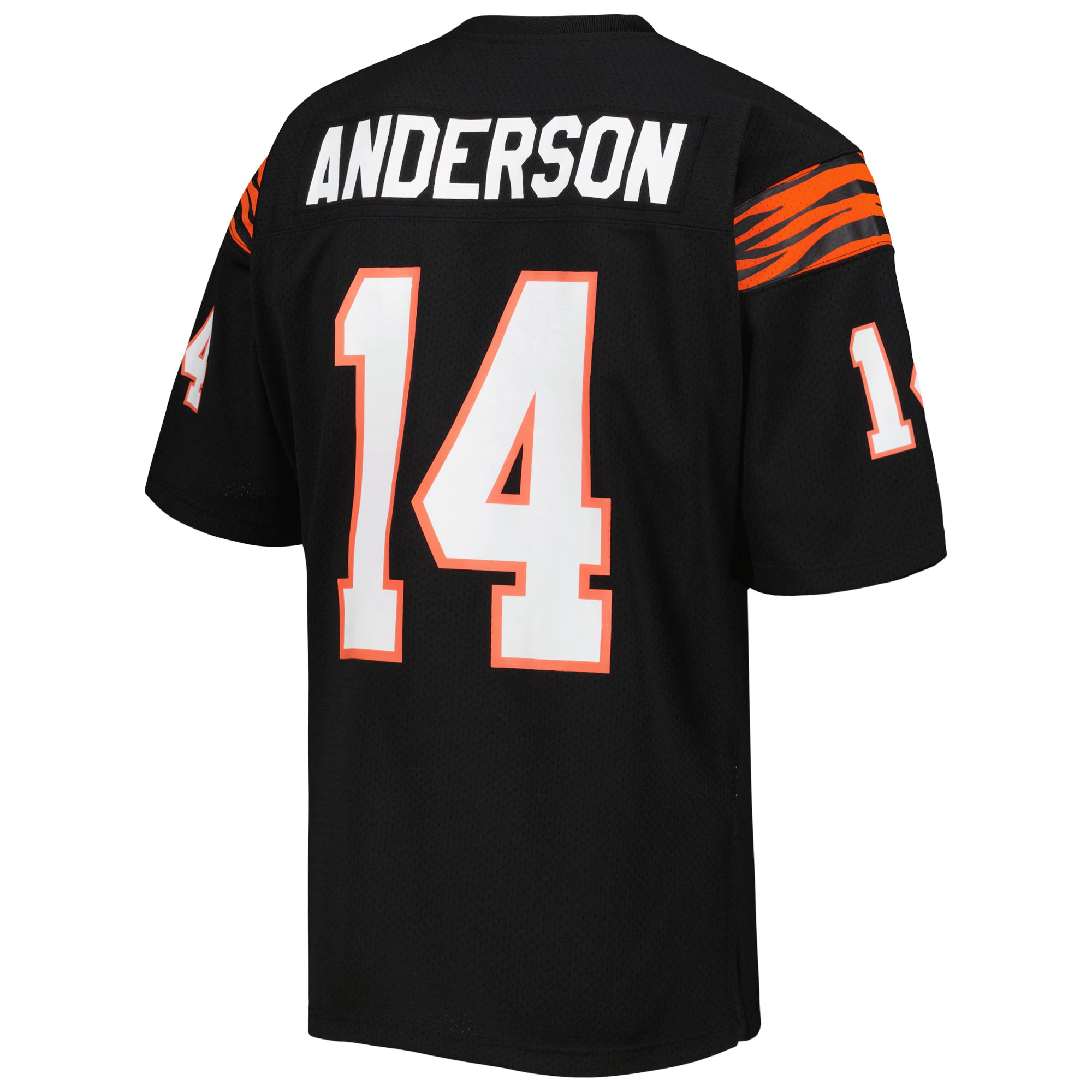 Ken Anderson Cincinnati Bengals 1981 Mitchell &amp; Ness Authentic Throwback Retired Player Jersey - Black