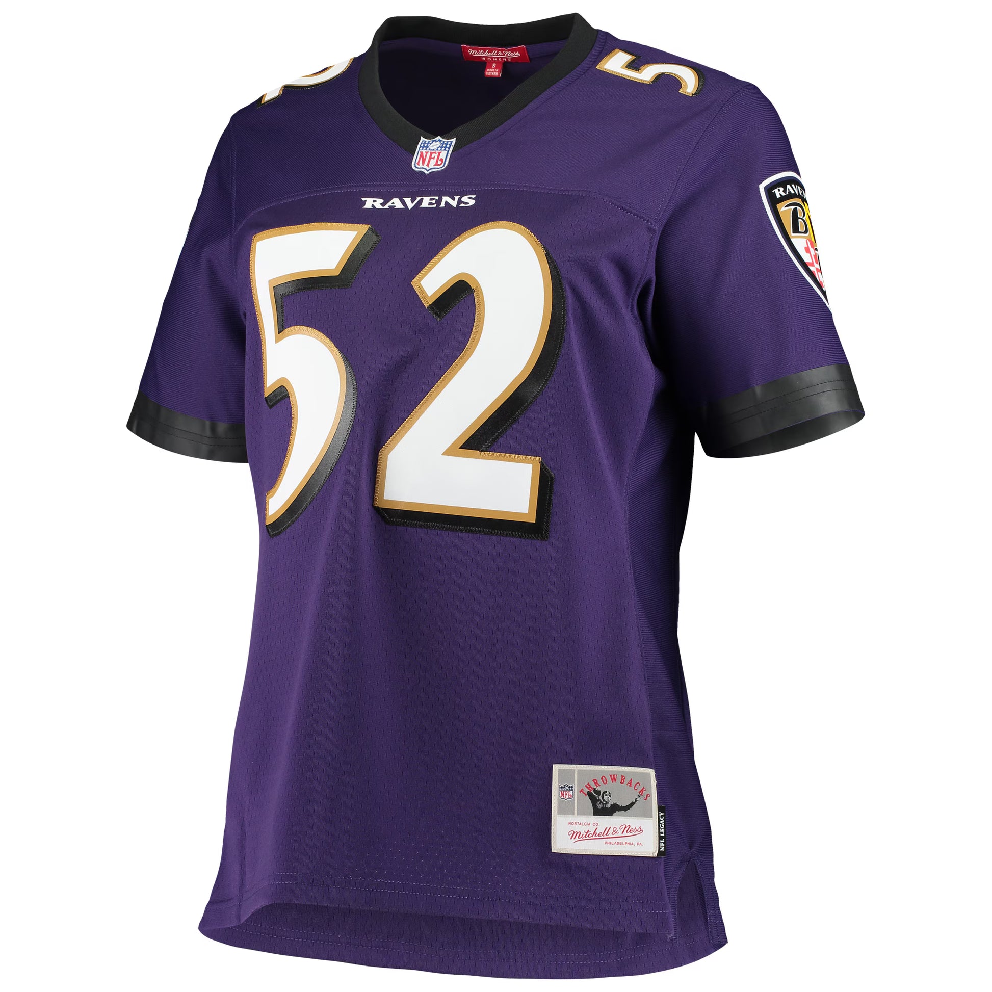 Ray Lewis Baltimore Ravens Mitchell &amp; Ness Women's Legacy Replica Team Jersey - Purple