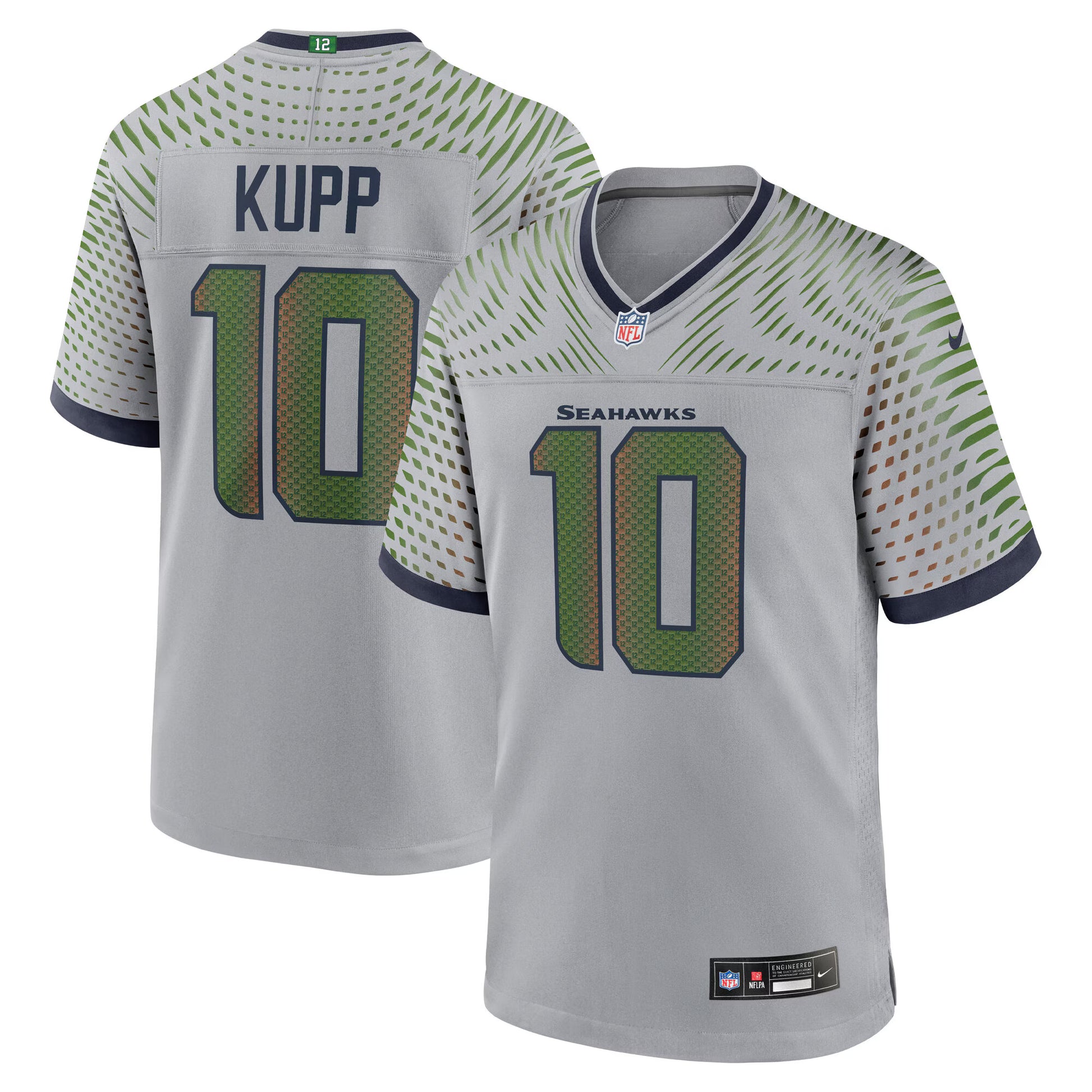 Cooper Kupp Seattle Seahawks Nike 2025 Rivalries Collection Game Jersey - Wolf Gray