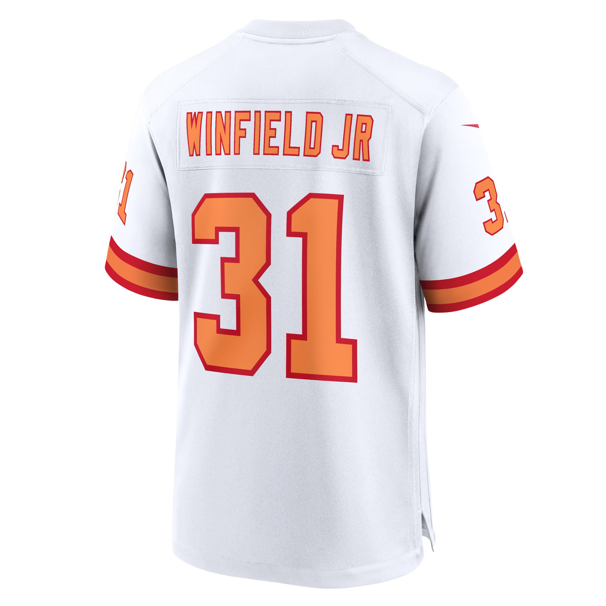 Antoine Winfield Jr. '76 Tampa Bay Buccaneers Nike 50th Season Game Jersey - White