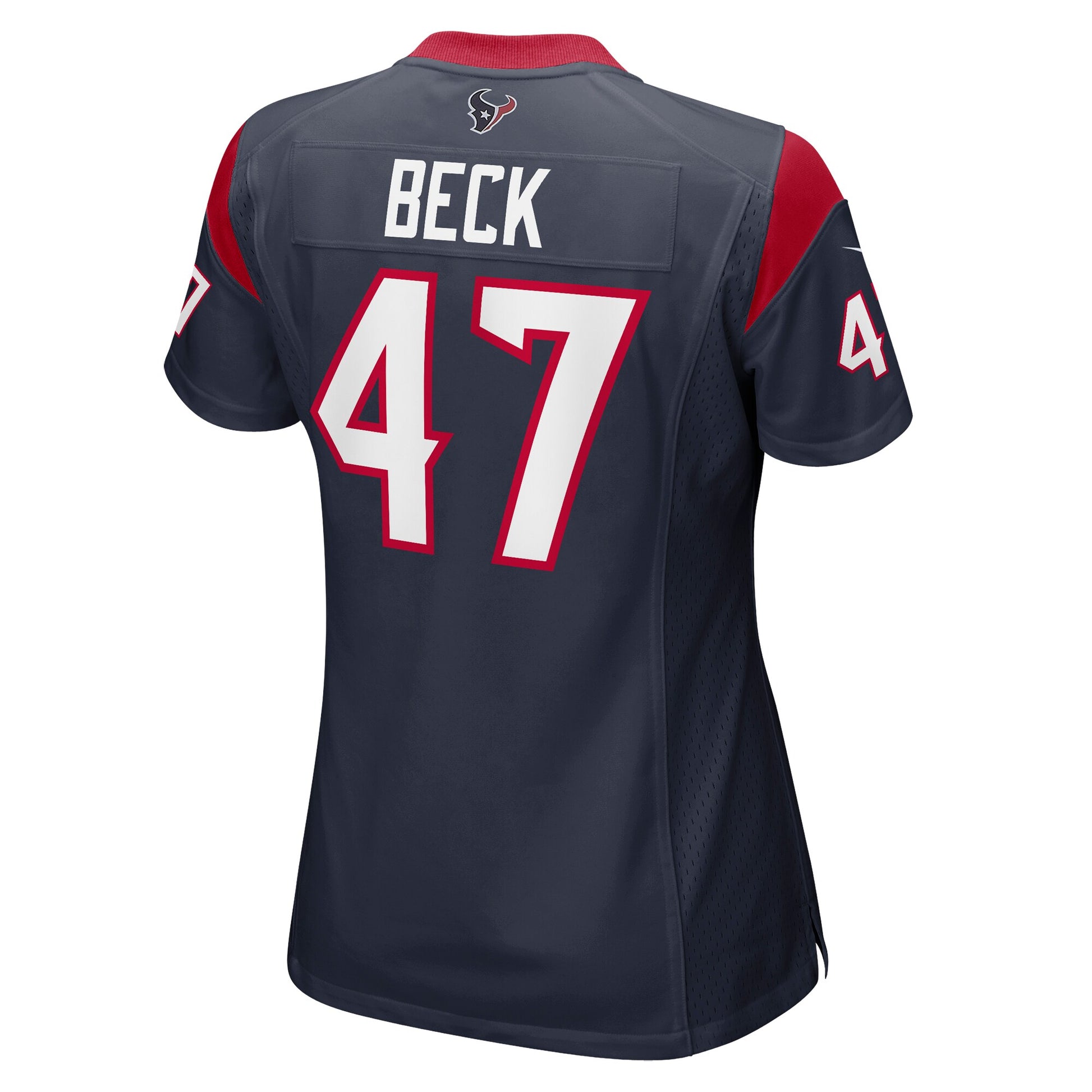 Andrew Beck Houston Texans Nike Women's Team Game Jersey - Navy
