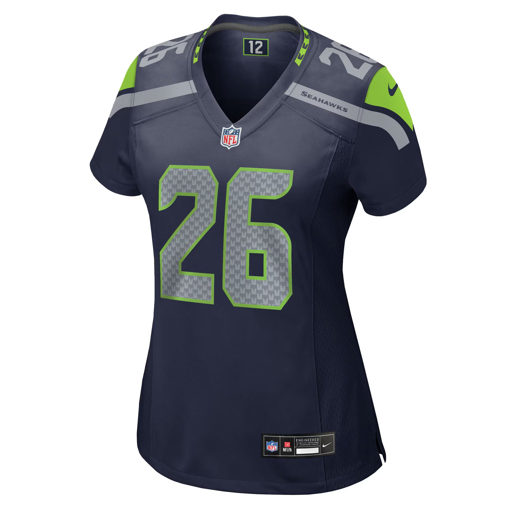 Zach Charbonnet Seattle Seahawks Nike Women's Team Game Jersey -  College Navy