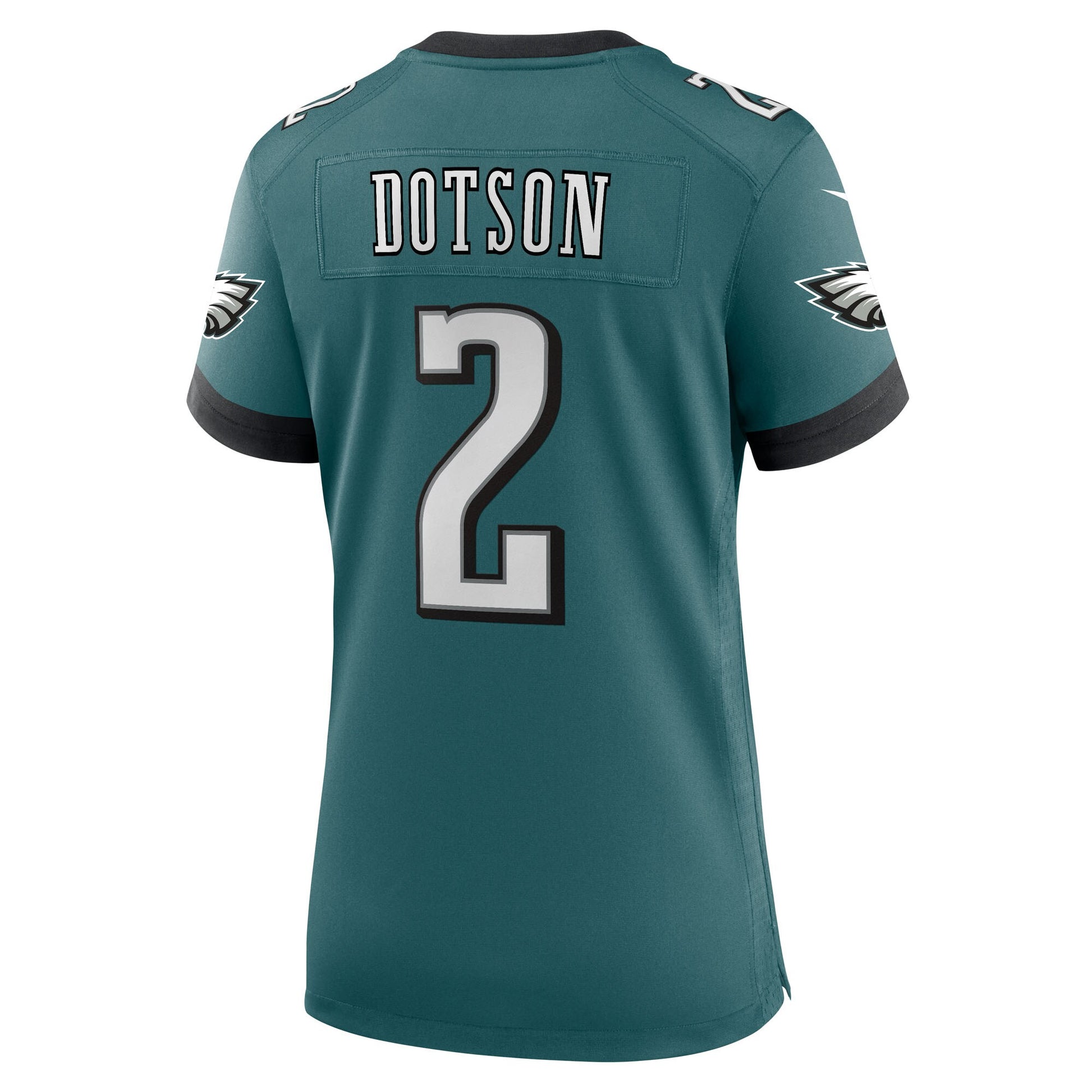 Jahan Dotson Philadelphia Eagles Nike Women's Team Game Jersey - Midnight Green