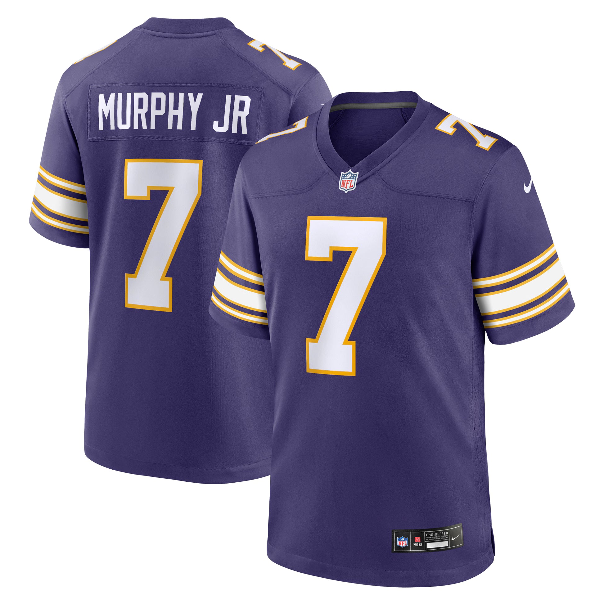 Byron Murphy Jr. Minnesota Vikings Nike Alternate Game Jersey - Purple