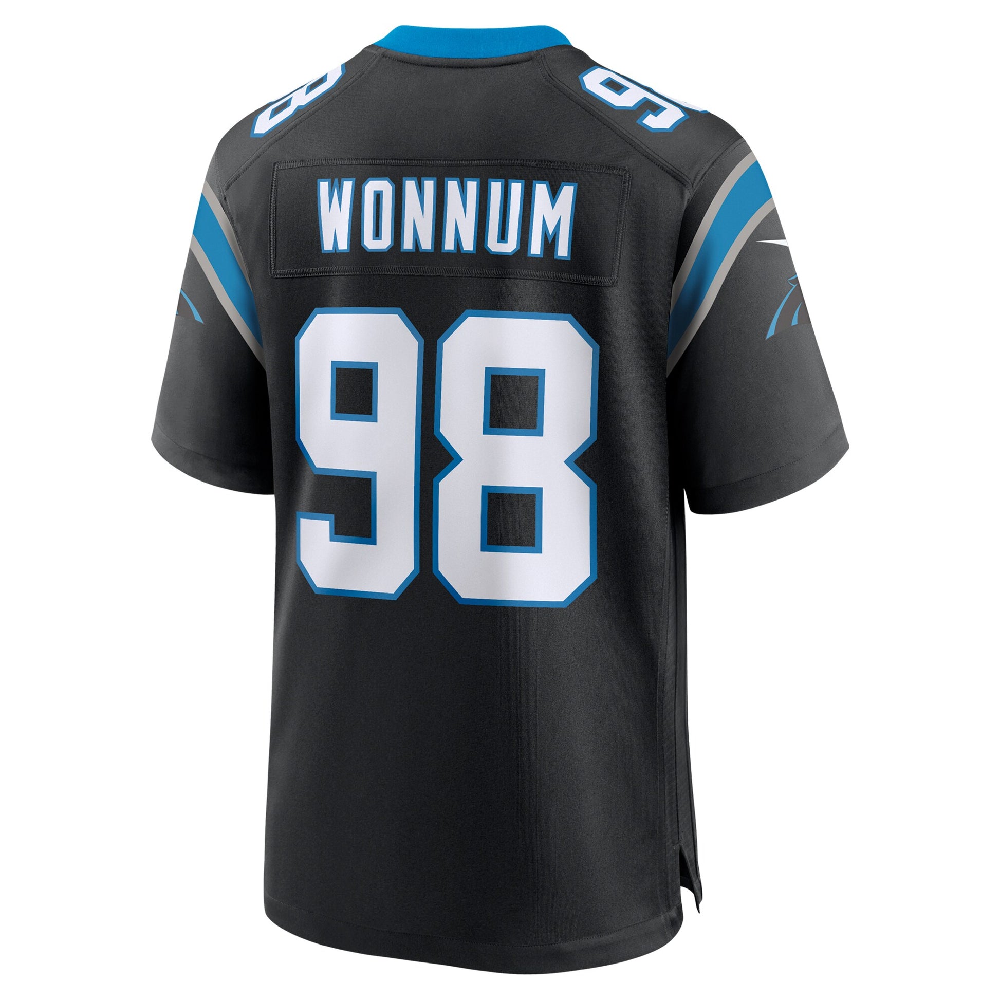 D.J. Wonnum Carolina Panthers Nike  Game Jersey -  Black
