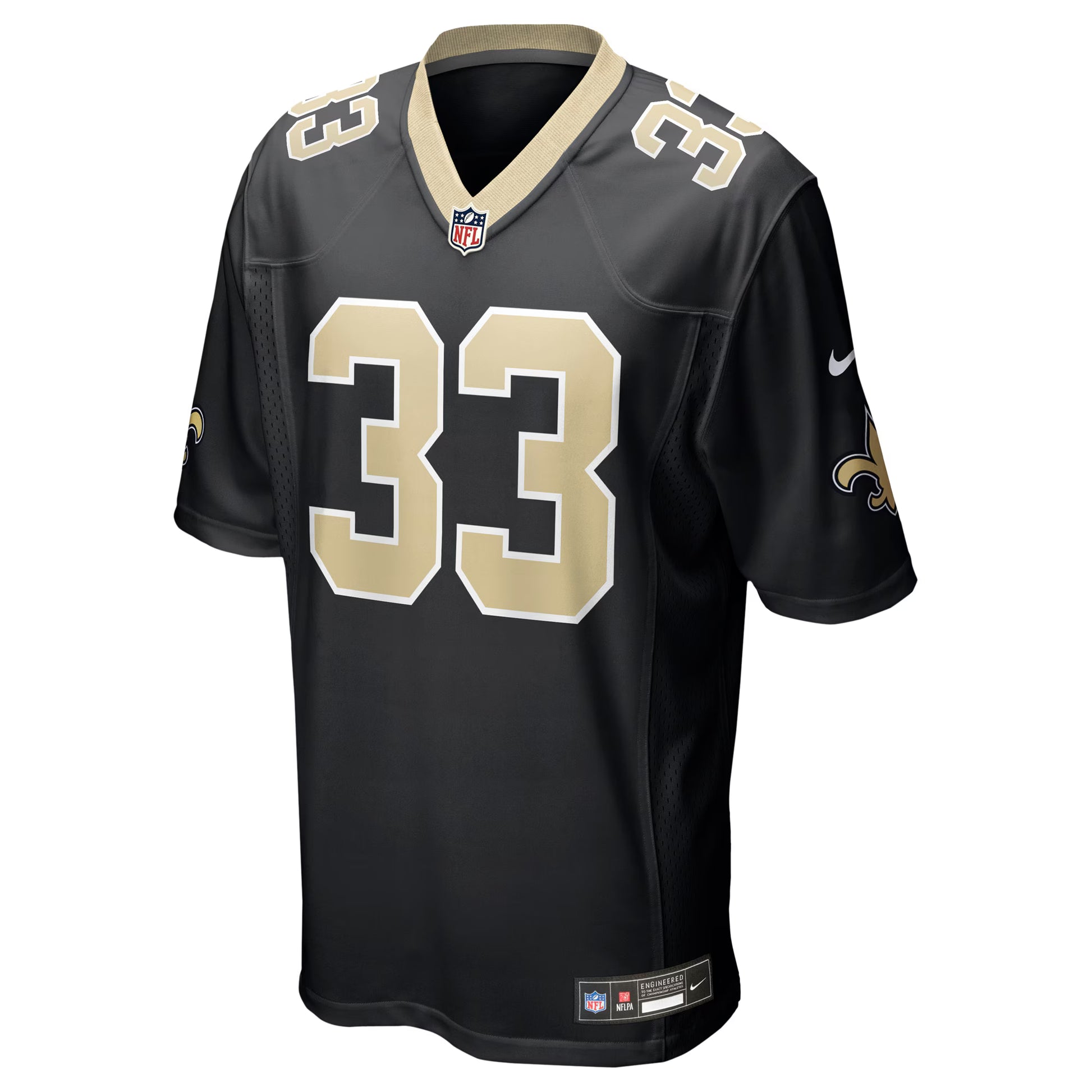 Jonas Sanker New Orleans Saints Nike Team Game Jersey -  Black