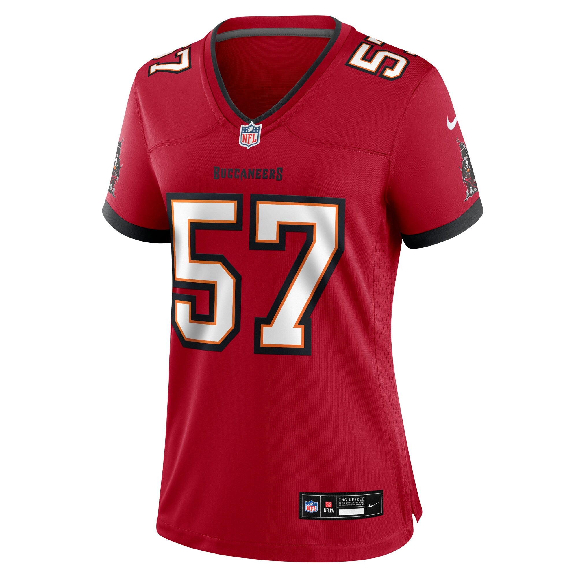 John Bullock Tampa Bay Buccaneers Nike Women's Team Game Jersey -  Red