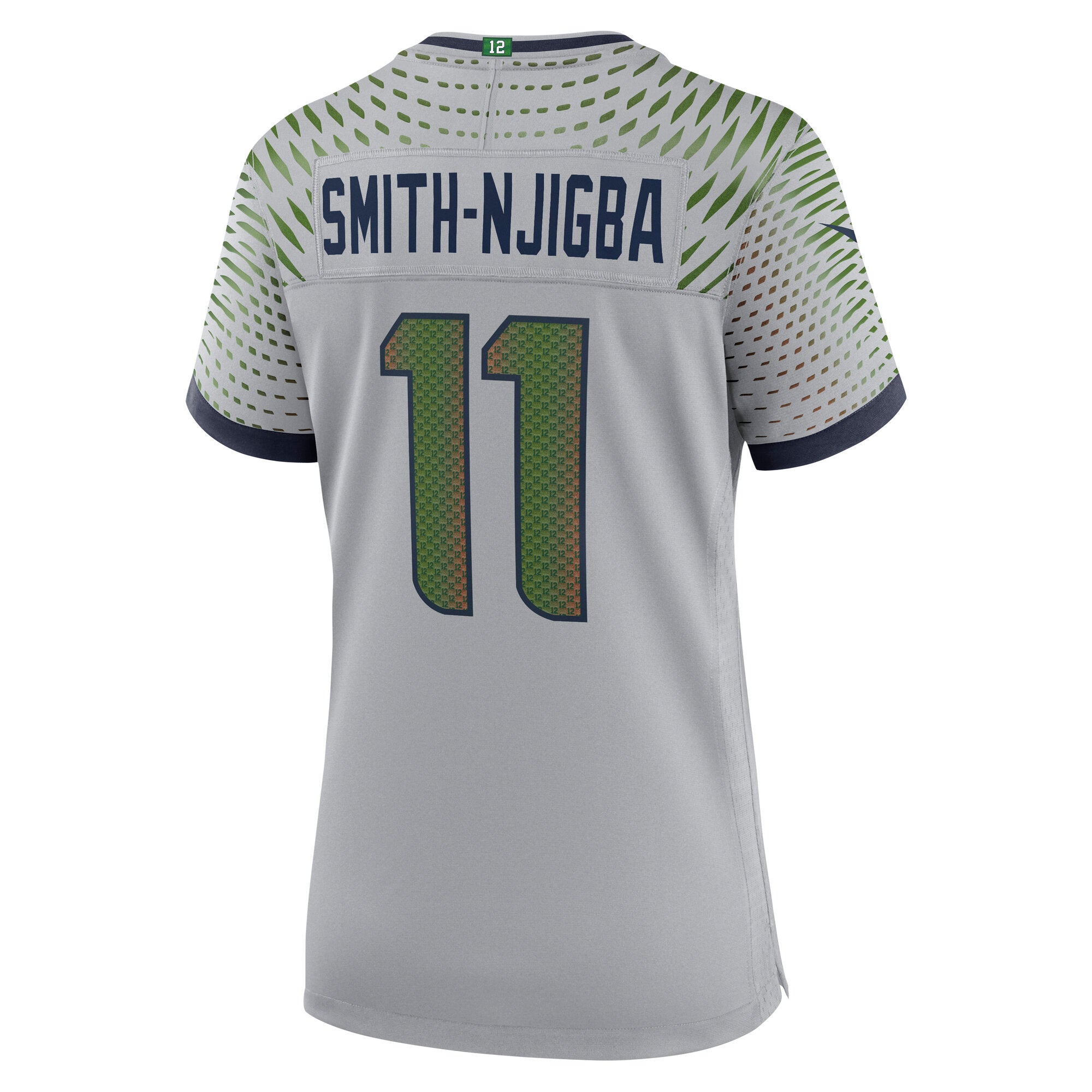 Jaxon Smith-Njigba Seattle Seahawks Nike Women's 2025 Rivalries Collection Game Jersey - Wolf Gray