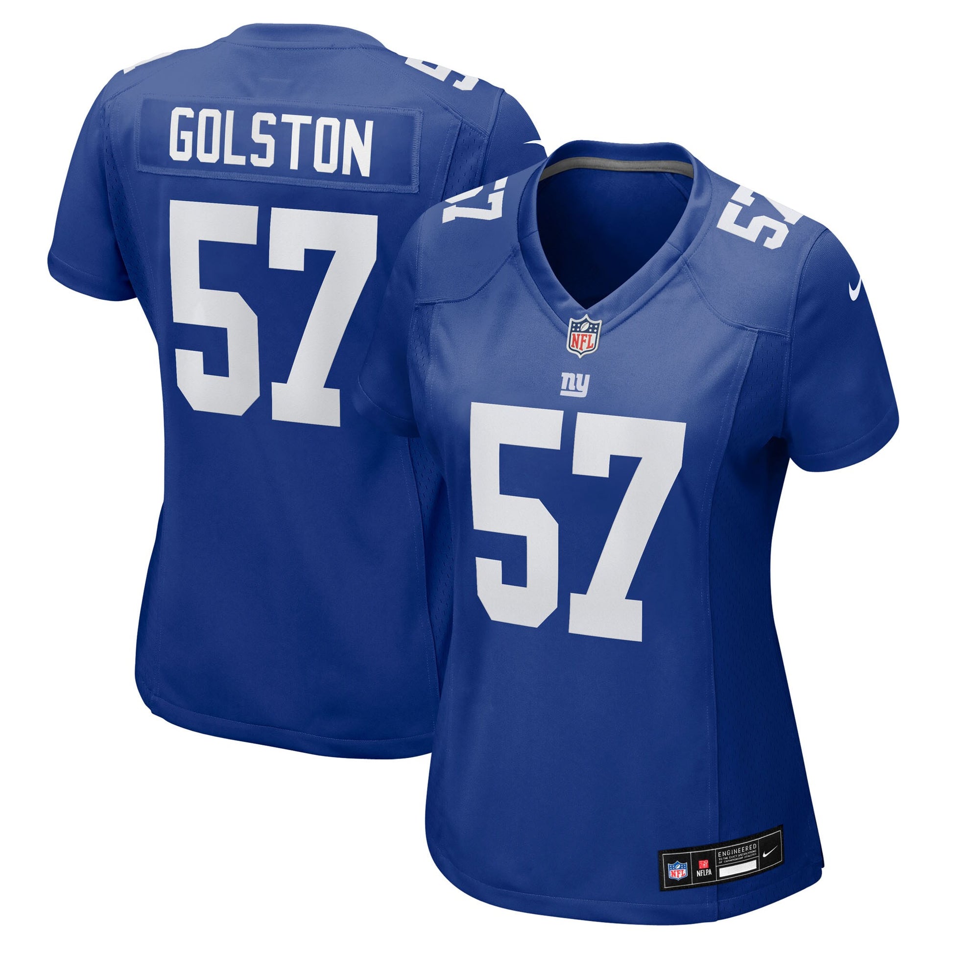 Chauncey Golston New York Giants Nike Women's Team Game Jersey -  Royal