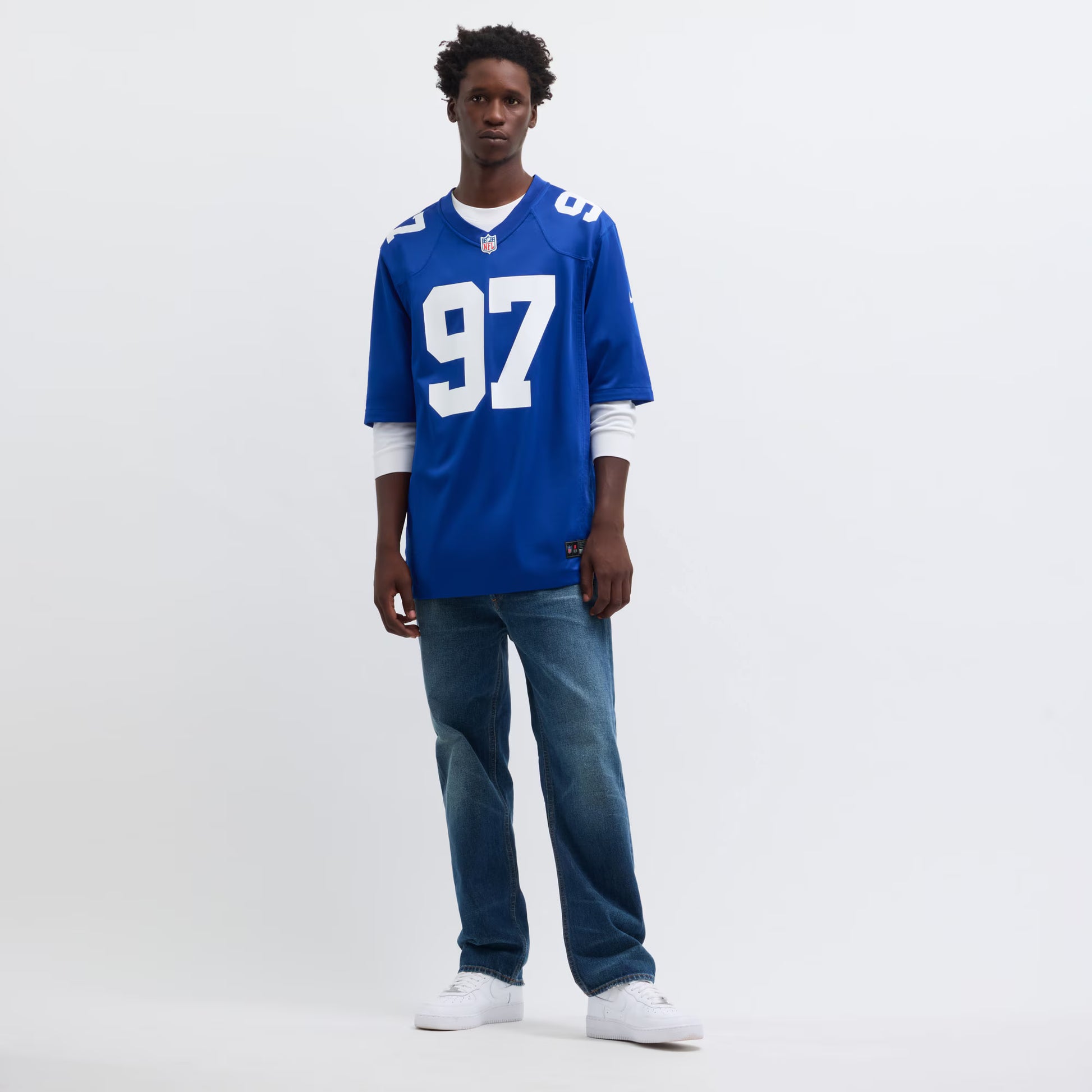 Dexter Lawrence II New York Giants Nike Team Game Player Jersey - Royal
