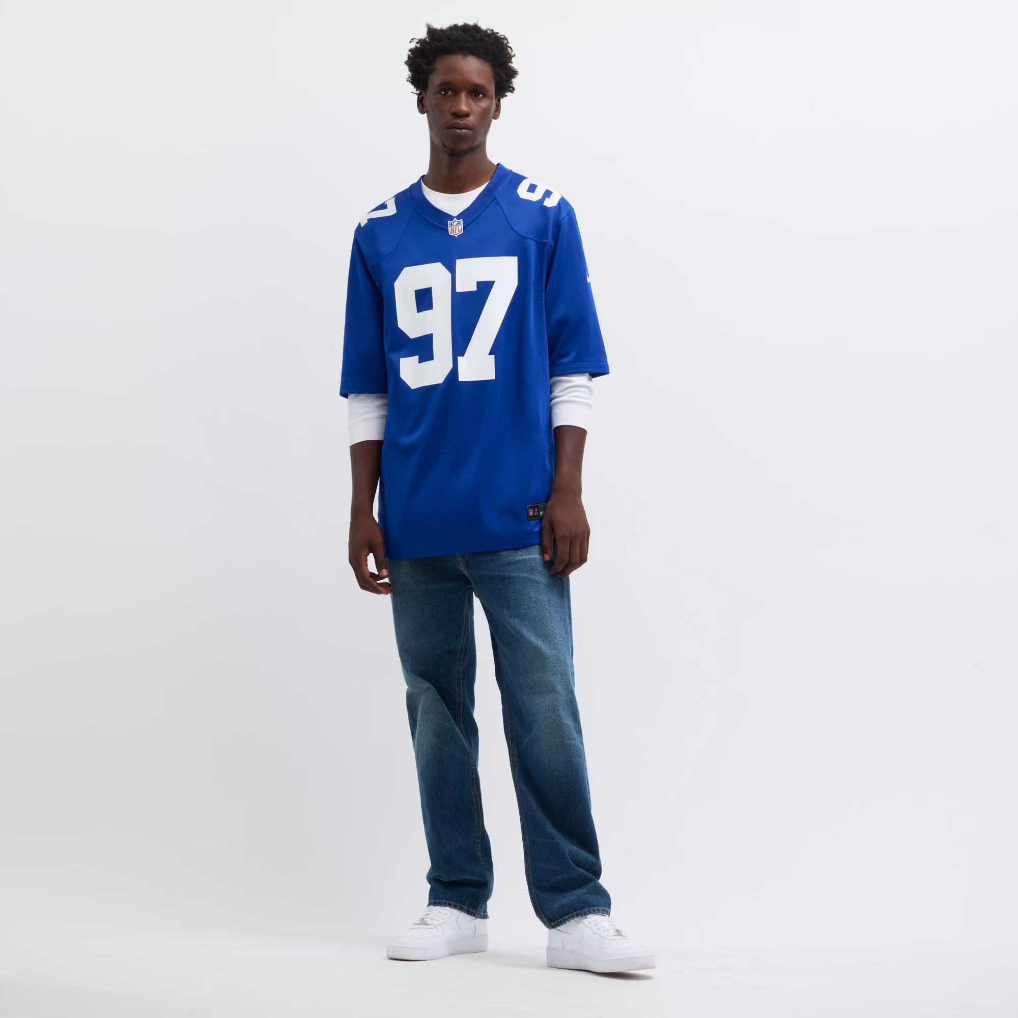 Dexter Lawrence II New York Giants Nike Team Game Player Jersey - Royal