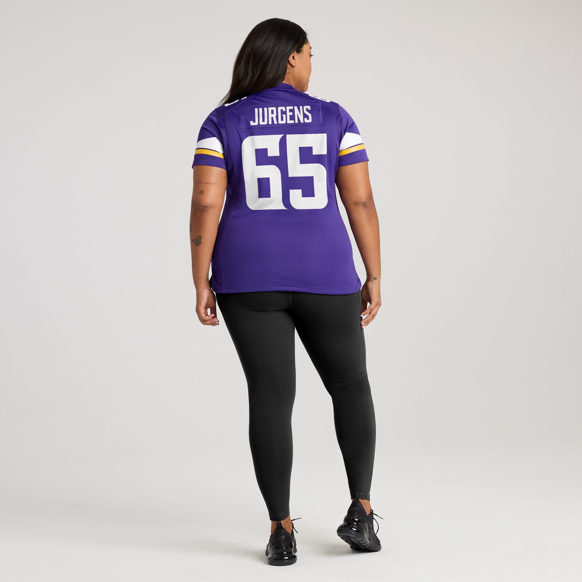 Michael Jurgens Minnesota Vikings Nike Women's Game Jersey -  Purple