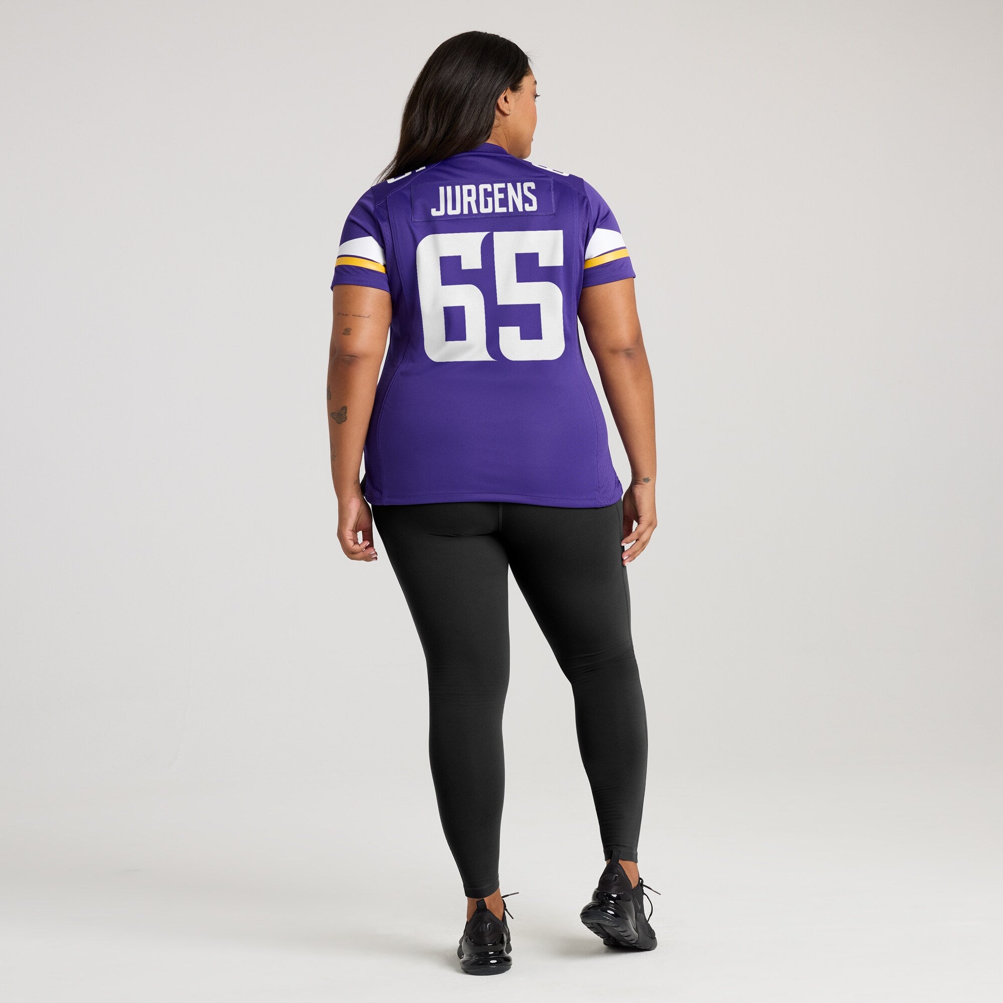 Michael Jurgens Minnesota Vikings Nike Women's Game Jersey -  Purple