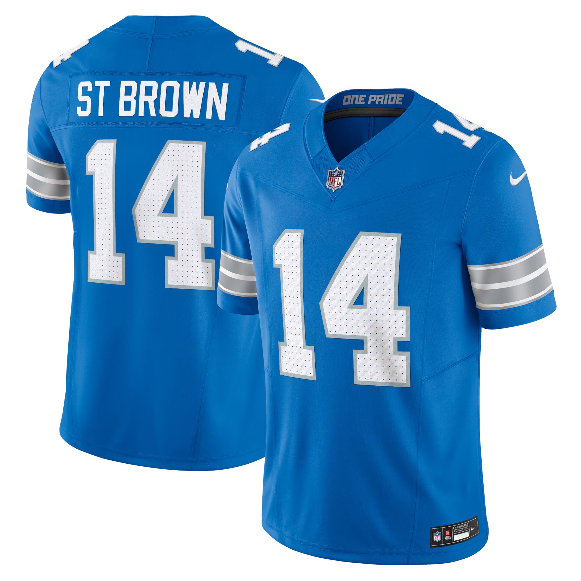 Amon-Ra St. Brown Detroit Lions Nike Vapor F.U.S.E. Limited Jersey - Blue