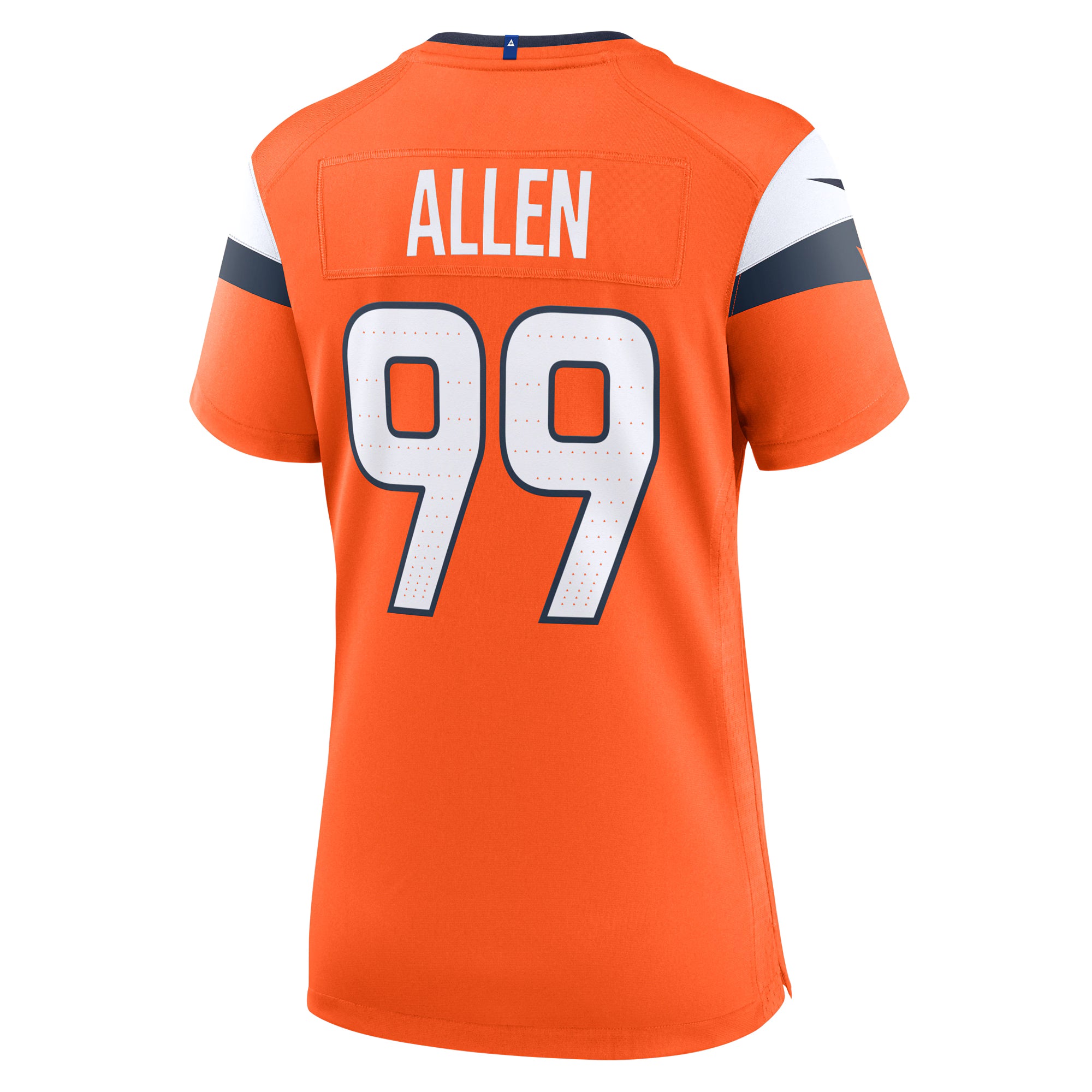 Zach Allen Denver Broncos Nike Women's Team Game Jersey -  Orange
