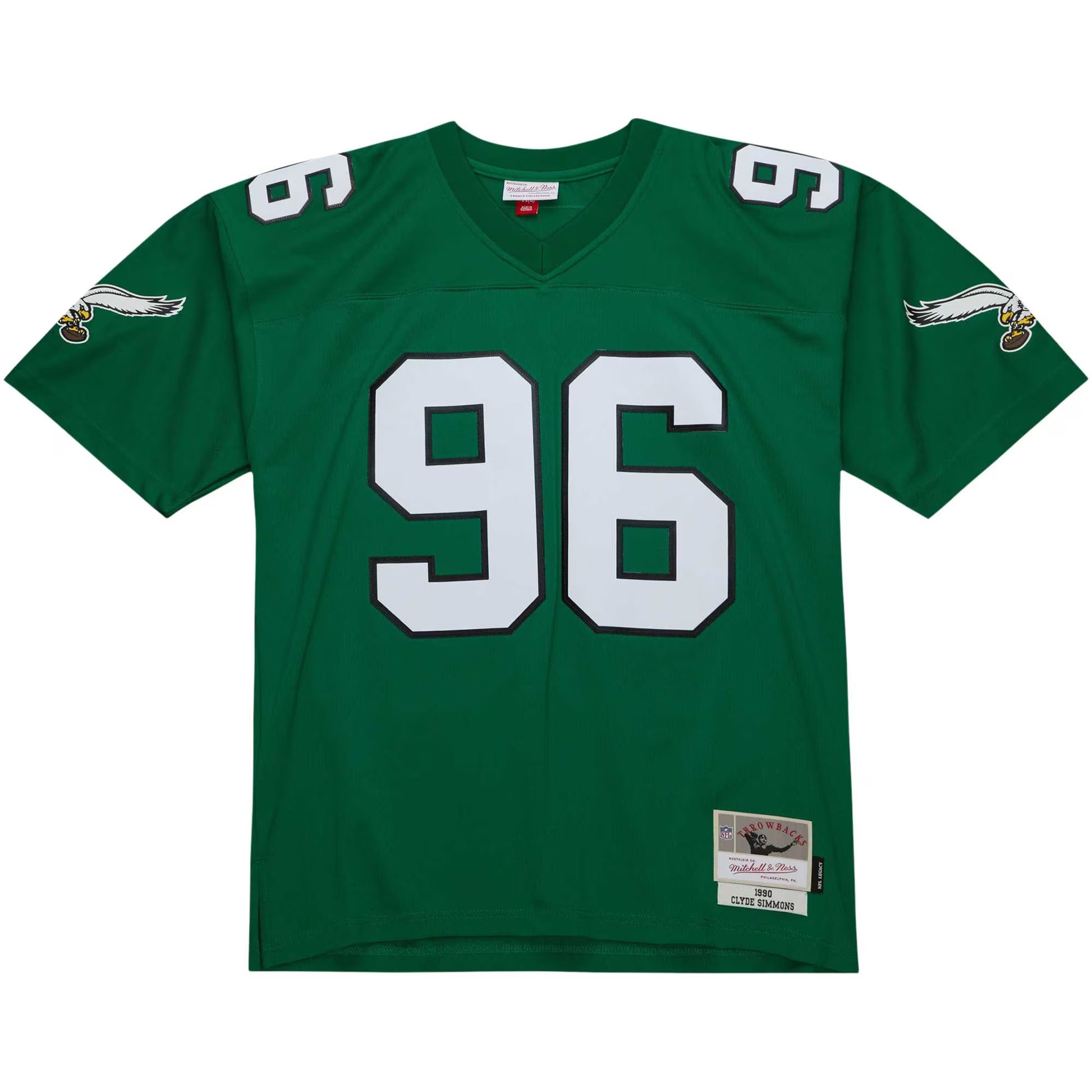 Clyde Simmons Philadelphia Eagles Mitchell &amp; Ness Legacy Replica Jersey - Kelly Green