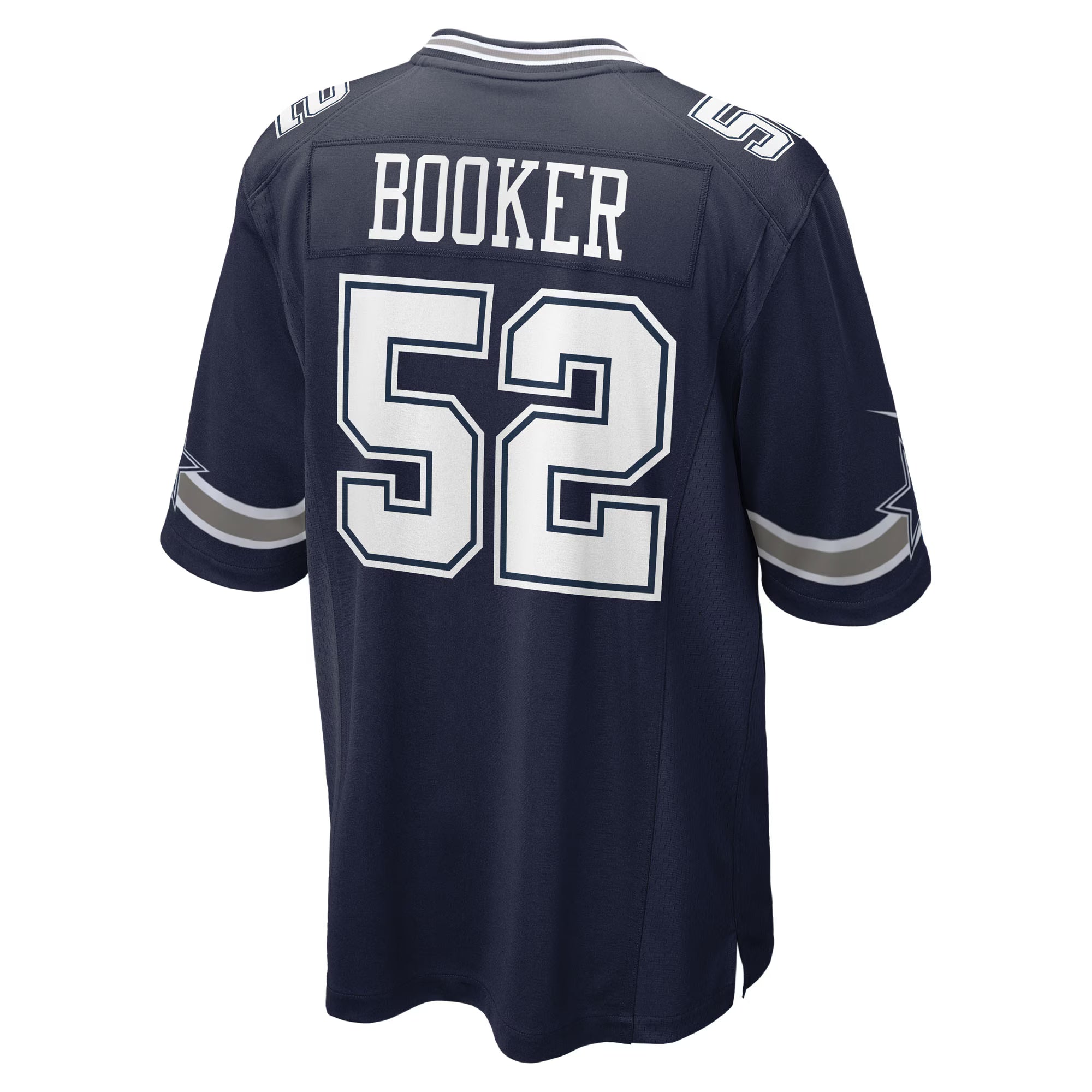 Tyler Booker Dallas Cowboys Nike 2025 NFL Draft First Round Pick Game Jersey - Navy