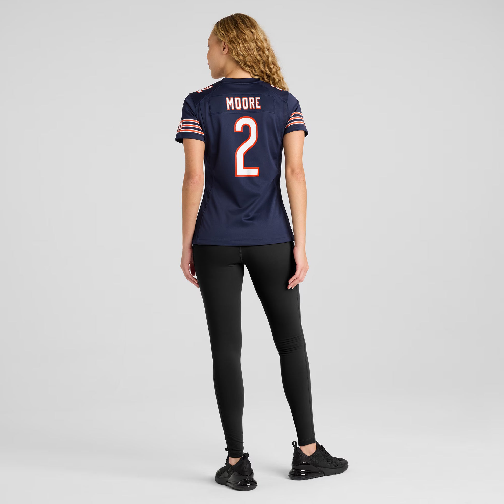 D.J. Moore Chicago Bears Nike Women's Player Jersey - Navy