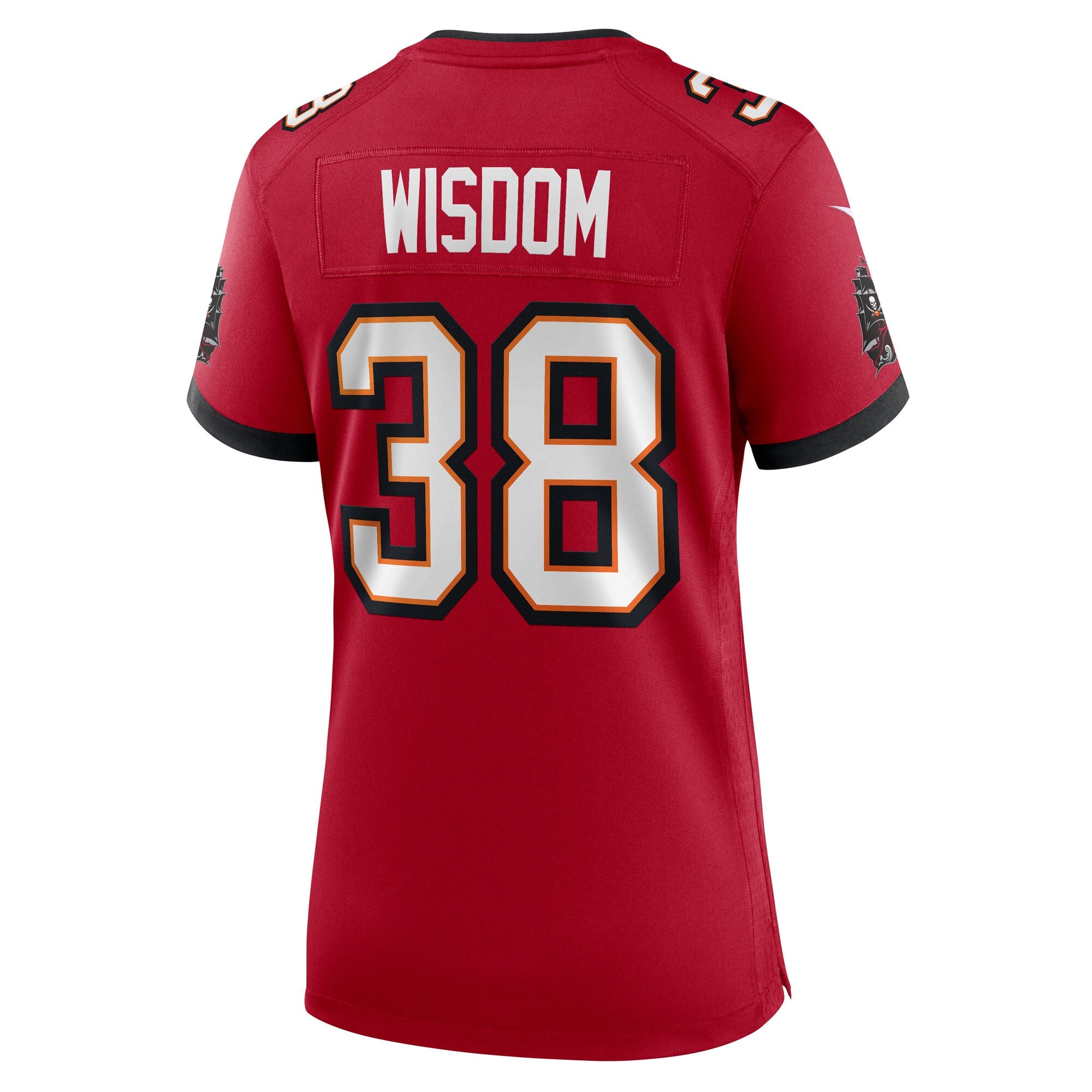 Rashad Wisdom Tampa Bay Buccaneers Nike Women's Team Game Jersey -  Red