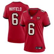 Baker Mayfield Tampa Bay Buccaneers Nike Women's 50th Season Team Game Jersey - Red