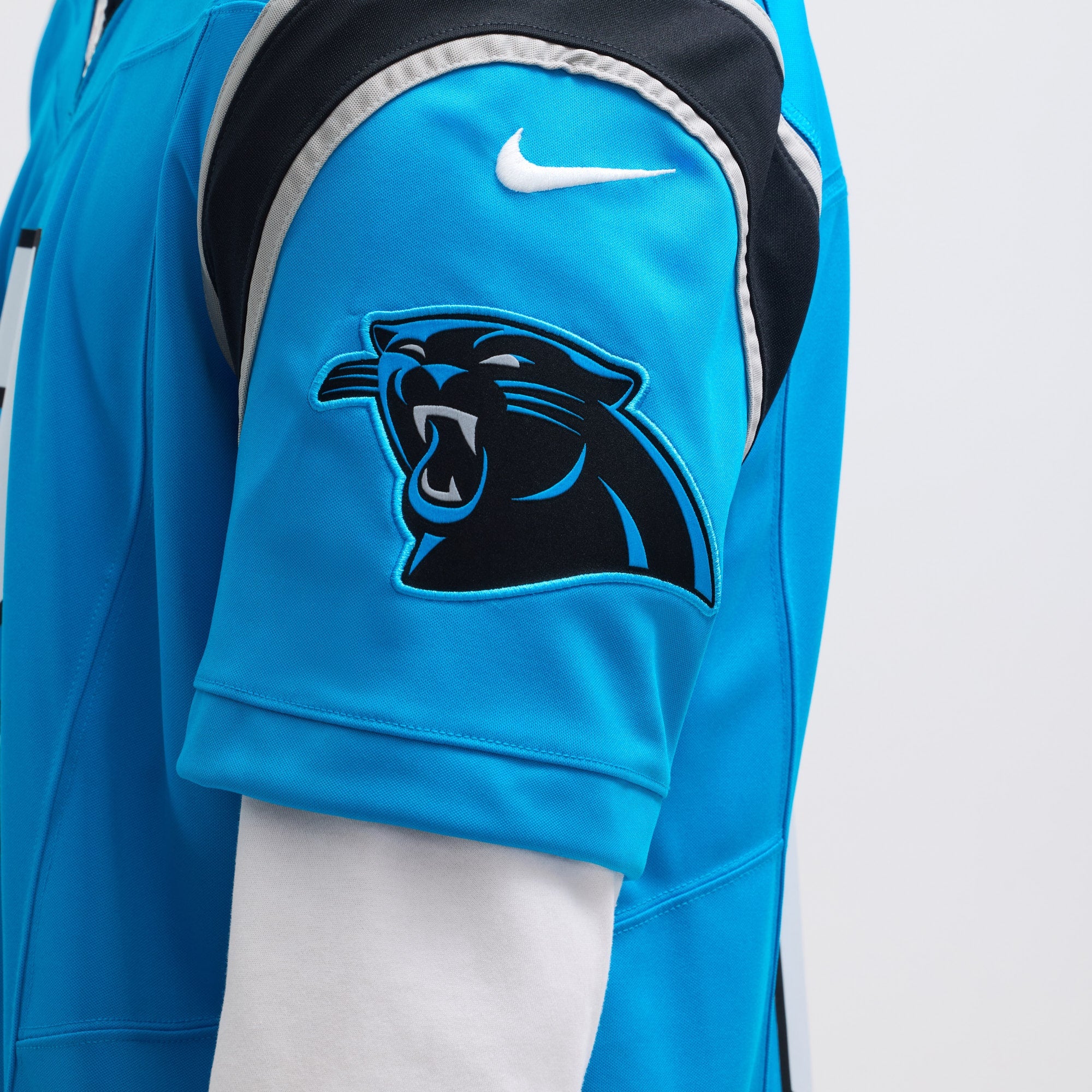Jaycee Horn Carolina Panthers Nike Vapor F.U.S.E. Limited Jersey - Blue