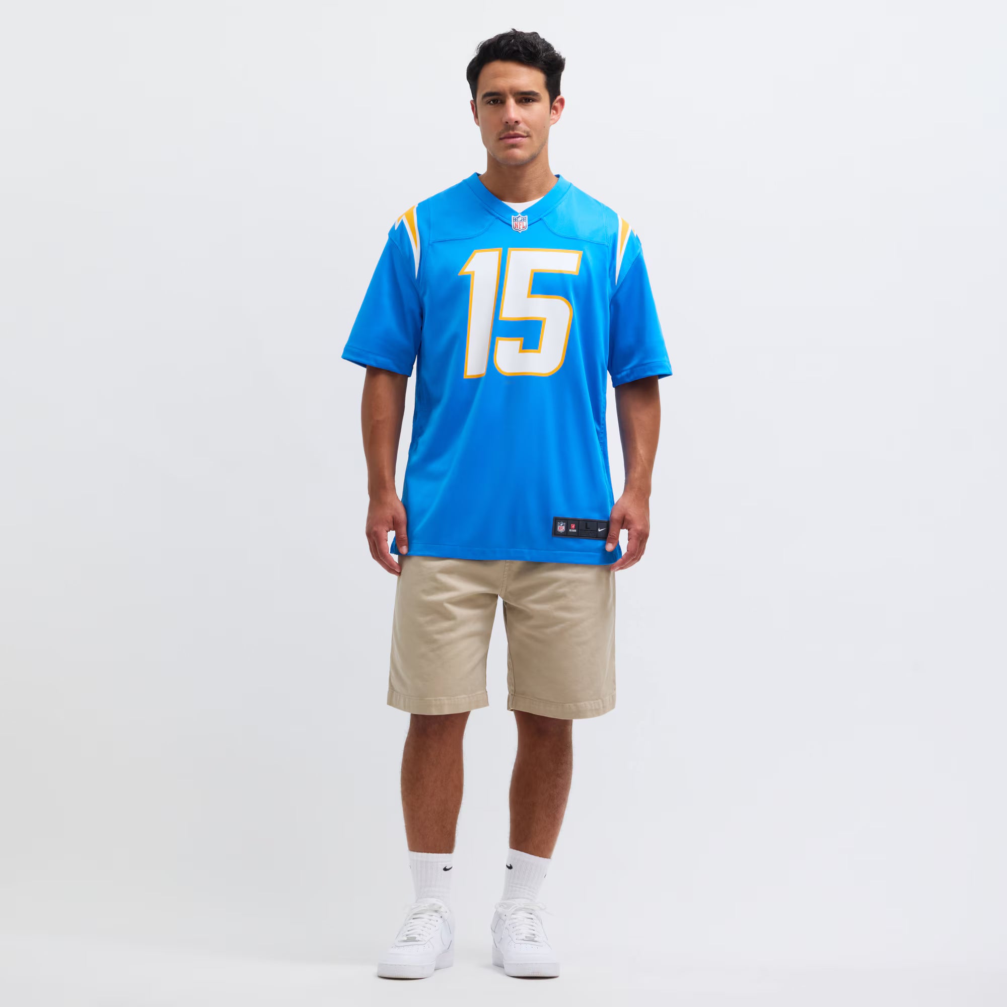 Ladd McConkey Los Angeles Chargers Nike  Player Game Jersey - Powder Blue