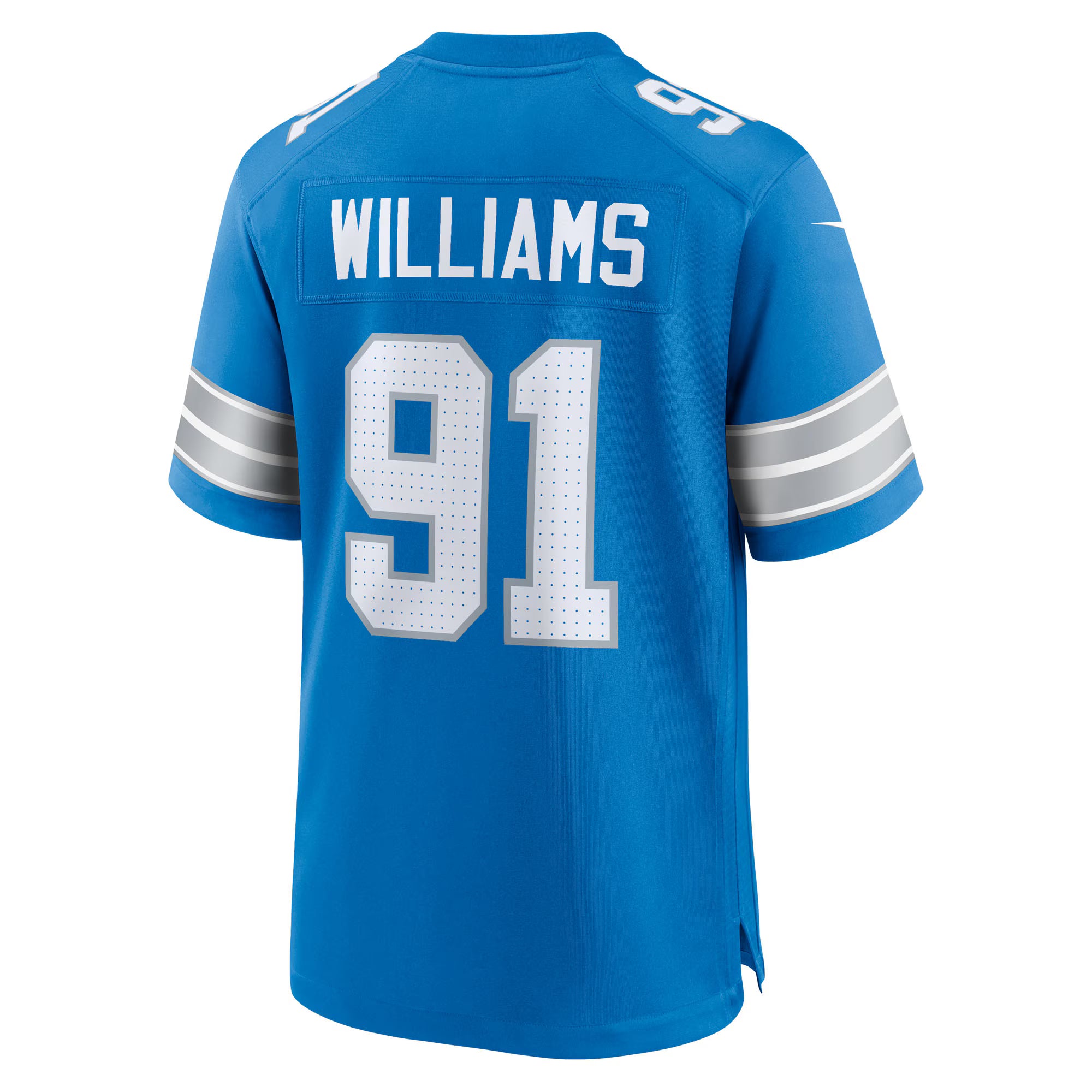 Tyleik Williams Detroit Lions Nike Team Game Jersey -  Blue