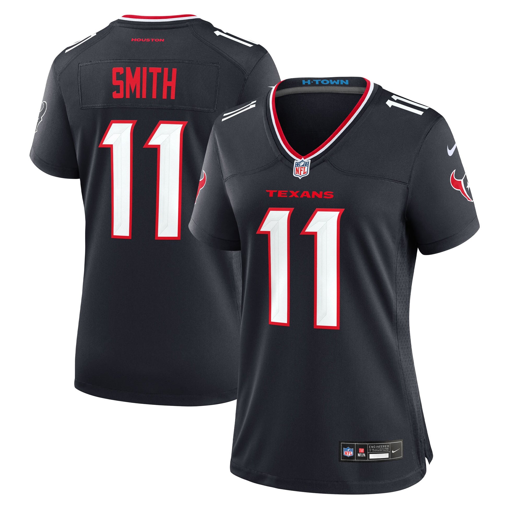 Tremon Smith Houston Texans Nike Women's Team Game Jersey -  Navy