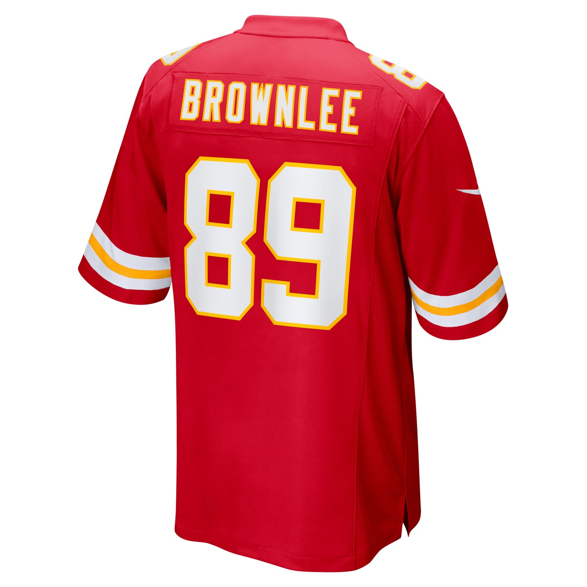 Jason Brownlee Kansas City Chiefs Nike Team Game Jersey -  Red