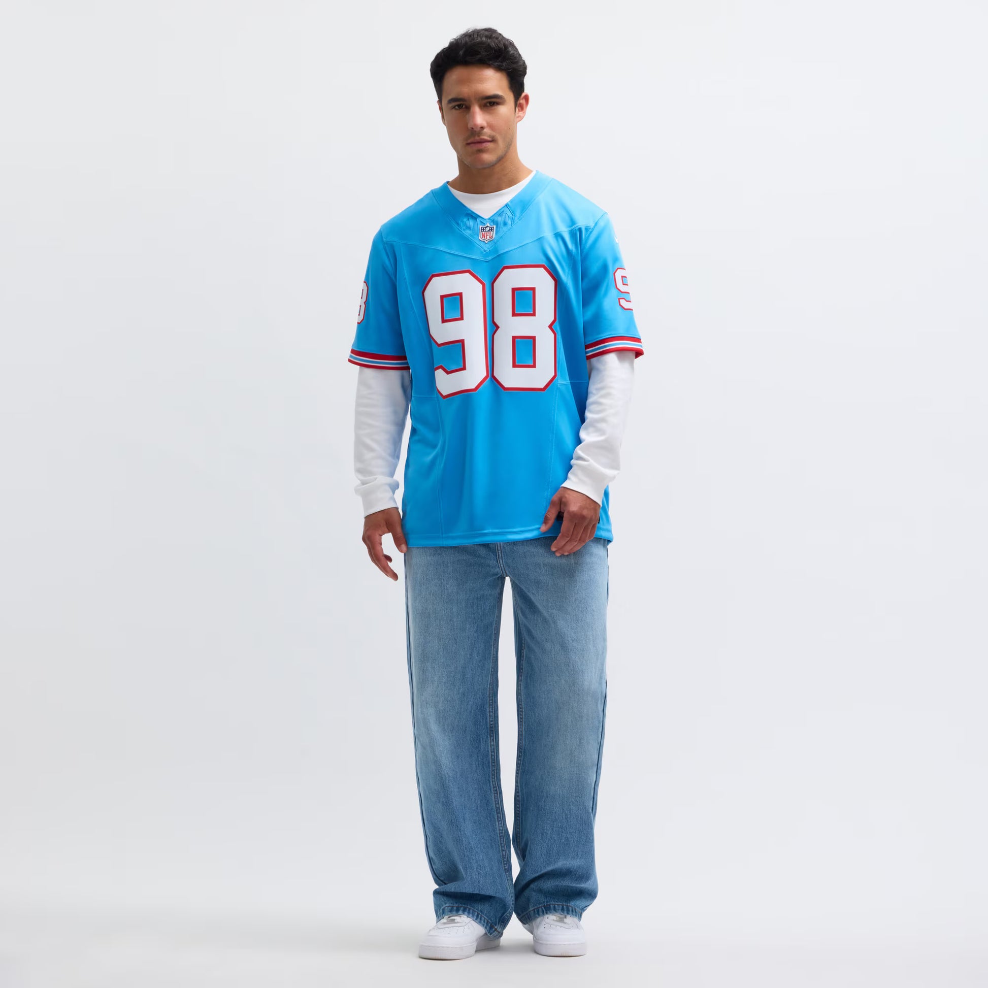 Jeffery Simmons Tennessee Titans Nike Vapor F.U.S.E. Limited Jersey - Light Blue