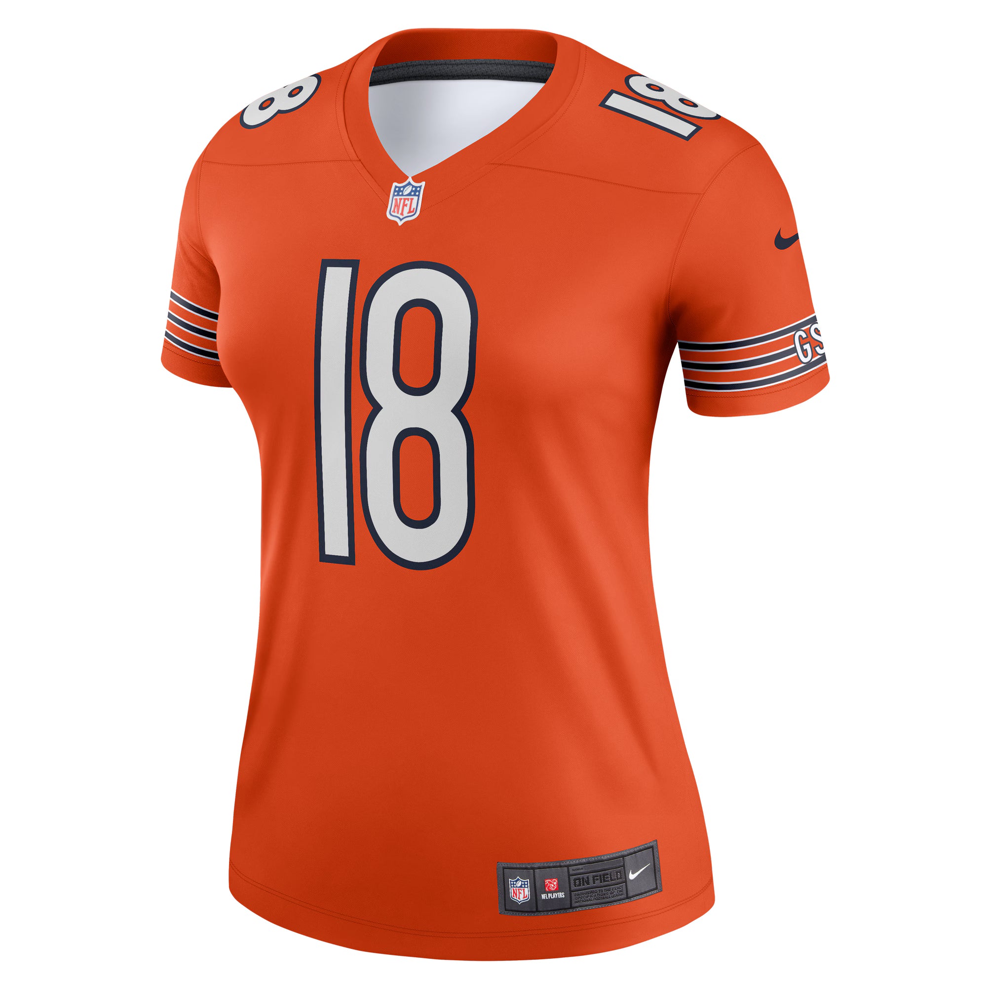 Caleb Williams Chicago Bears Nike Women's Alternate Legend Player Performance Top -  Orange