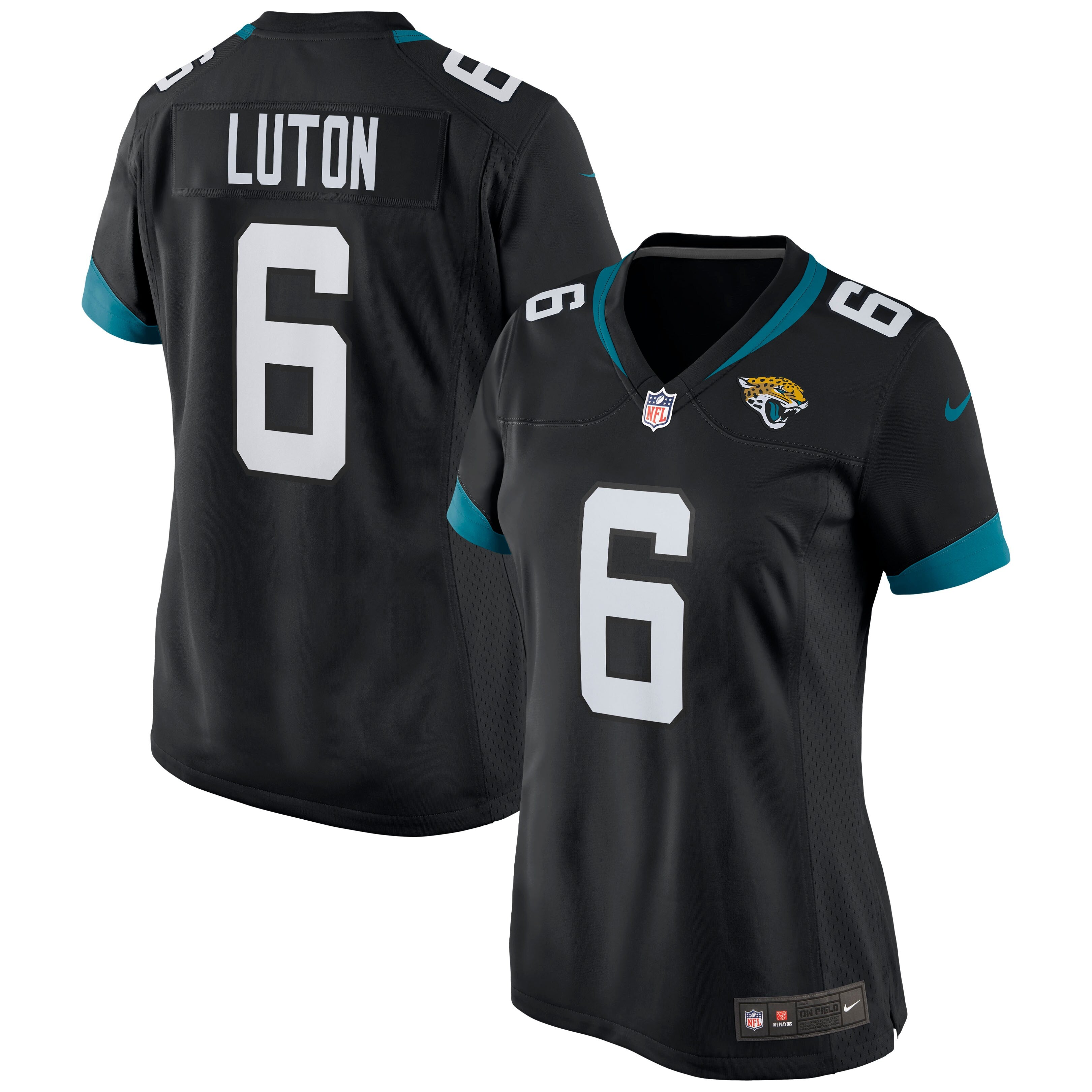 Jake Luton Jacksonville Jaguars Nike Women's Game Jersey - Black