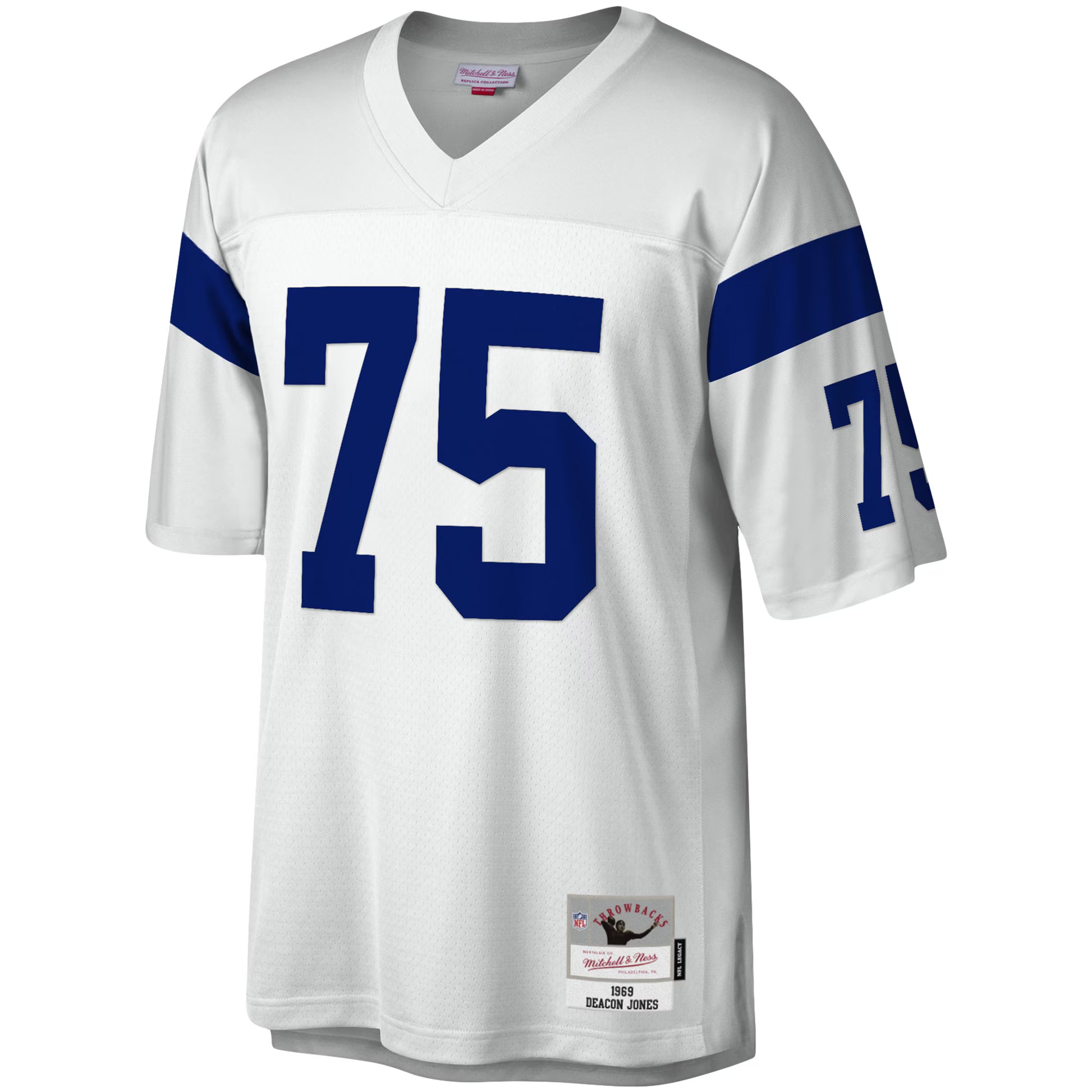 Deacon Jones Los Angeles Rams Mitchell &amp; Ness Legacy Replica Jersey - White