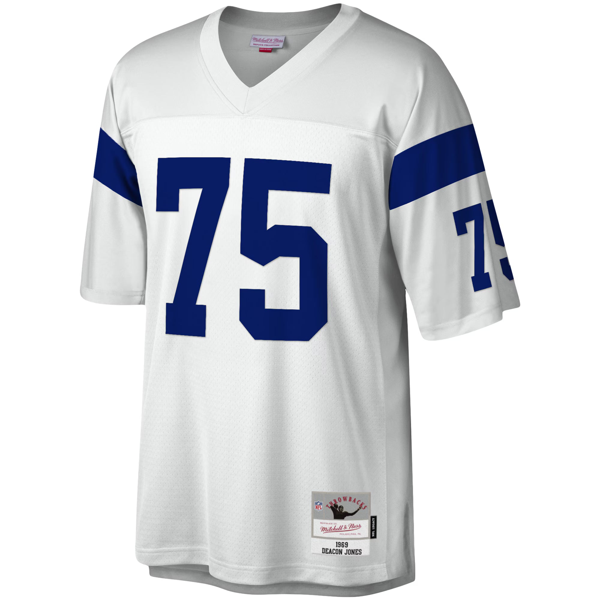 Deacon Jones Los Angeles Rams Mitchell &amp; Ness Legacy Replica Jersey - White