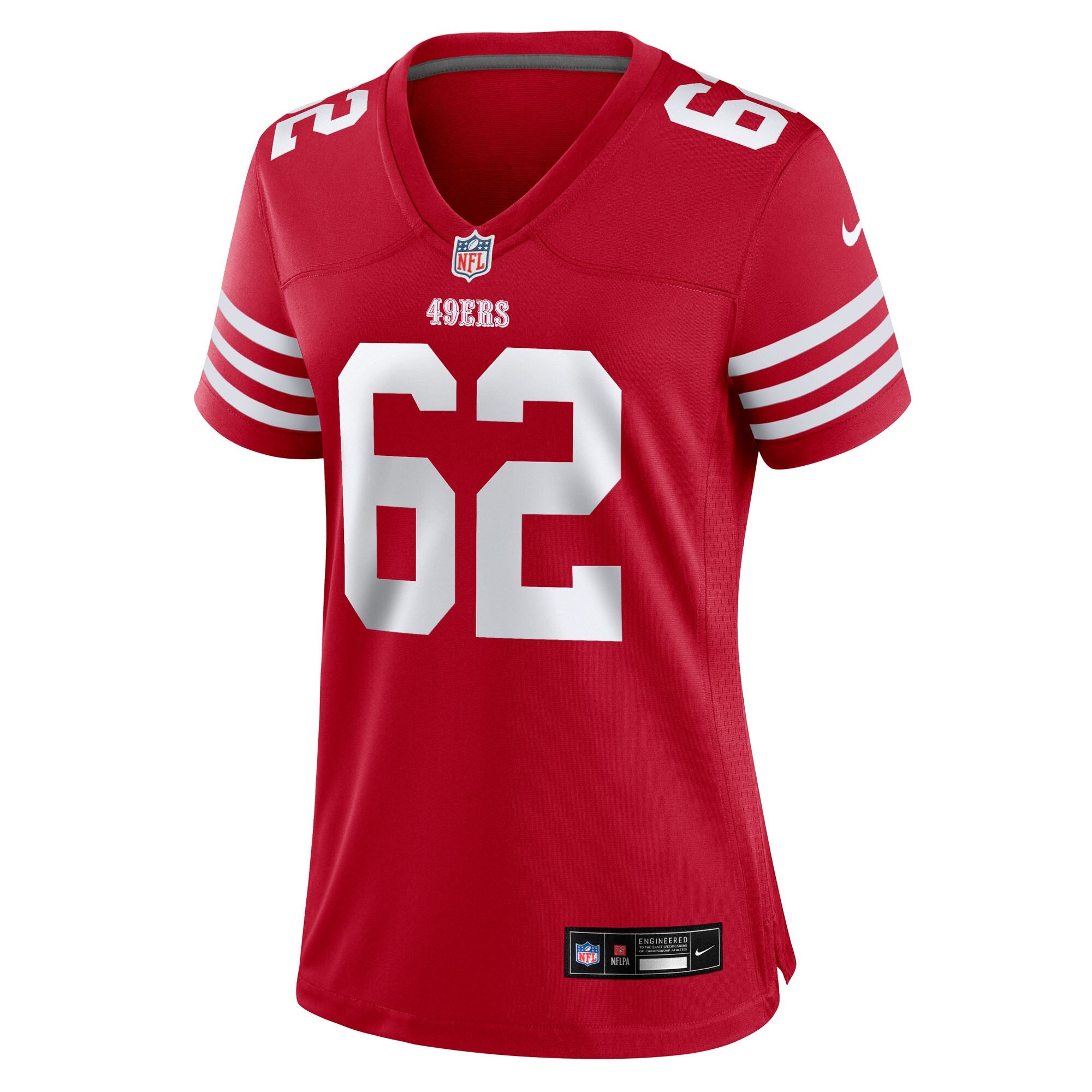 Austen Pleasants San Francisco 49ers Nike Women's Team Game Jersey -  Scarlet