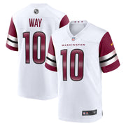 Tress Way Washington Commanders Nike Game Jersey -  White