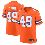 Dennis Smith Denver Broncos Nike Retired Player Alternate Game Jersey - Orange