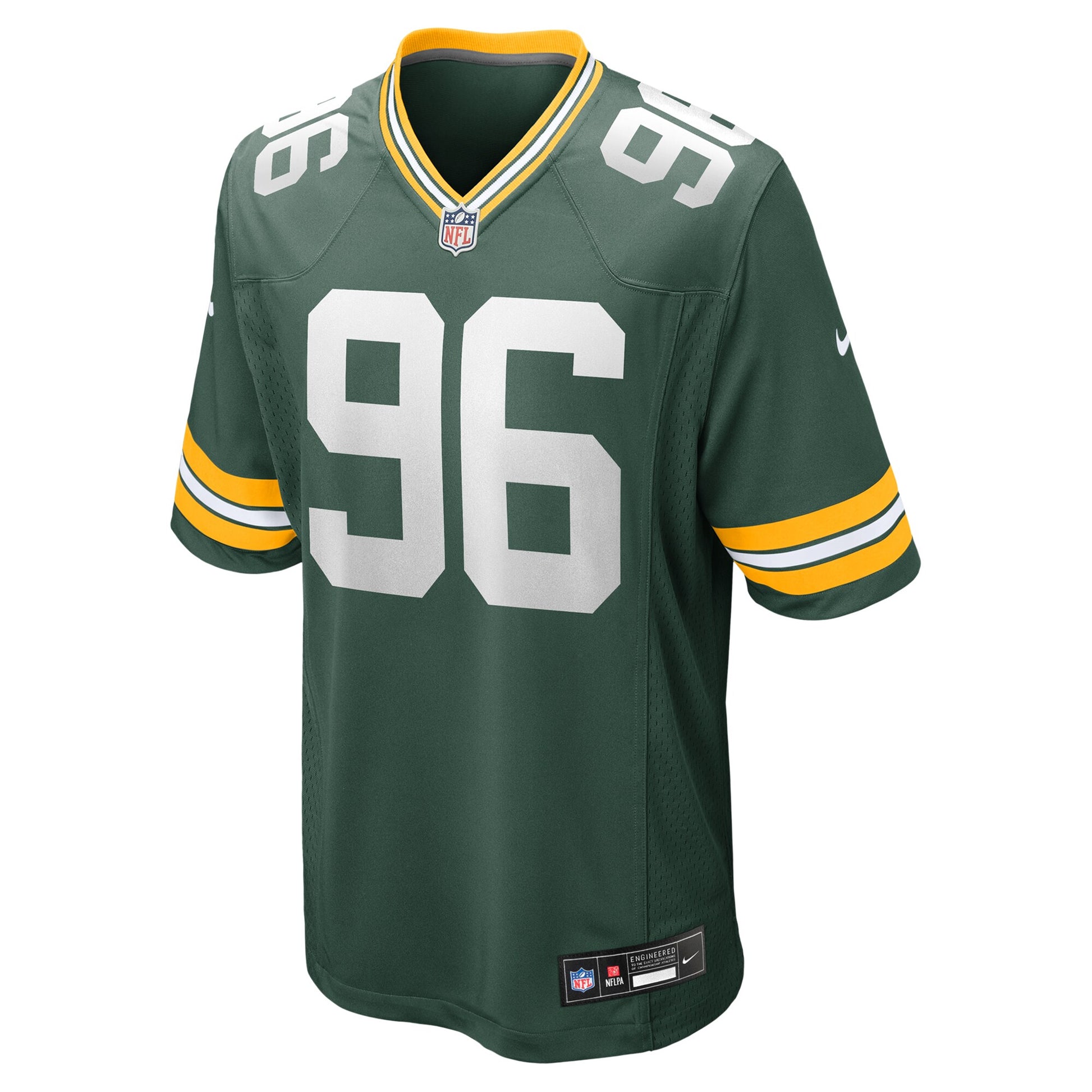 Colby Wooden Green Bay Packers Nike  Game Jersey -  Green